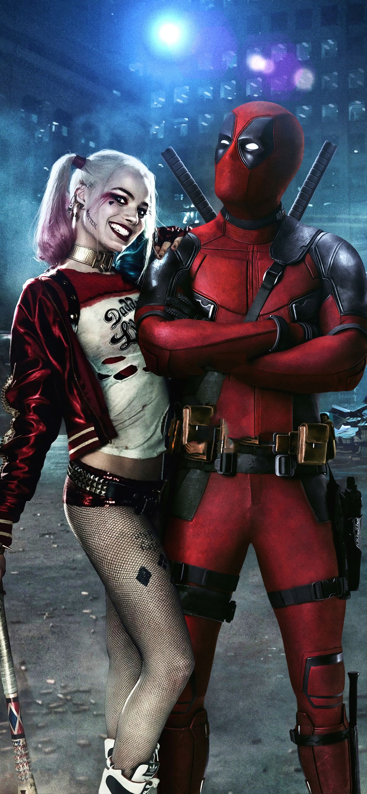 Deadpool And Harley Quinn 4K Wallpapers