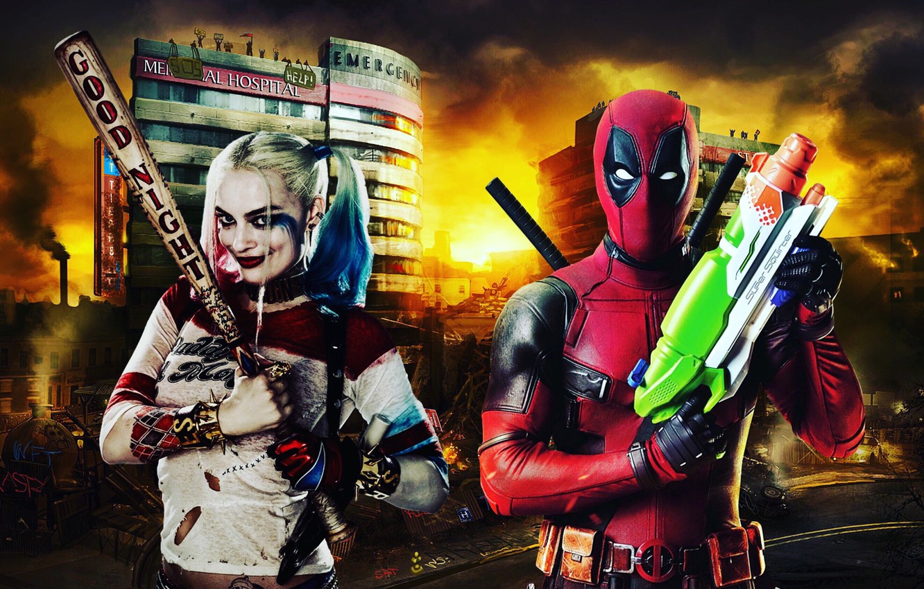 Deadpool And Harley Quinn Wallpapers