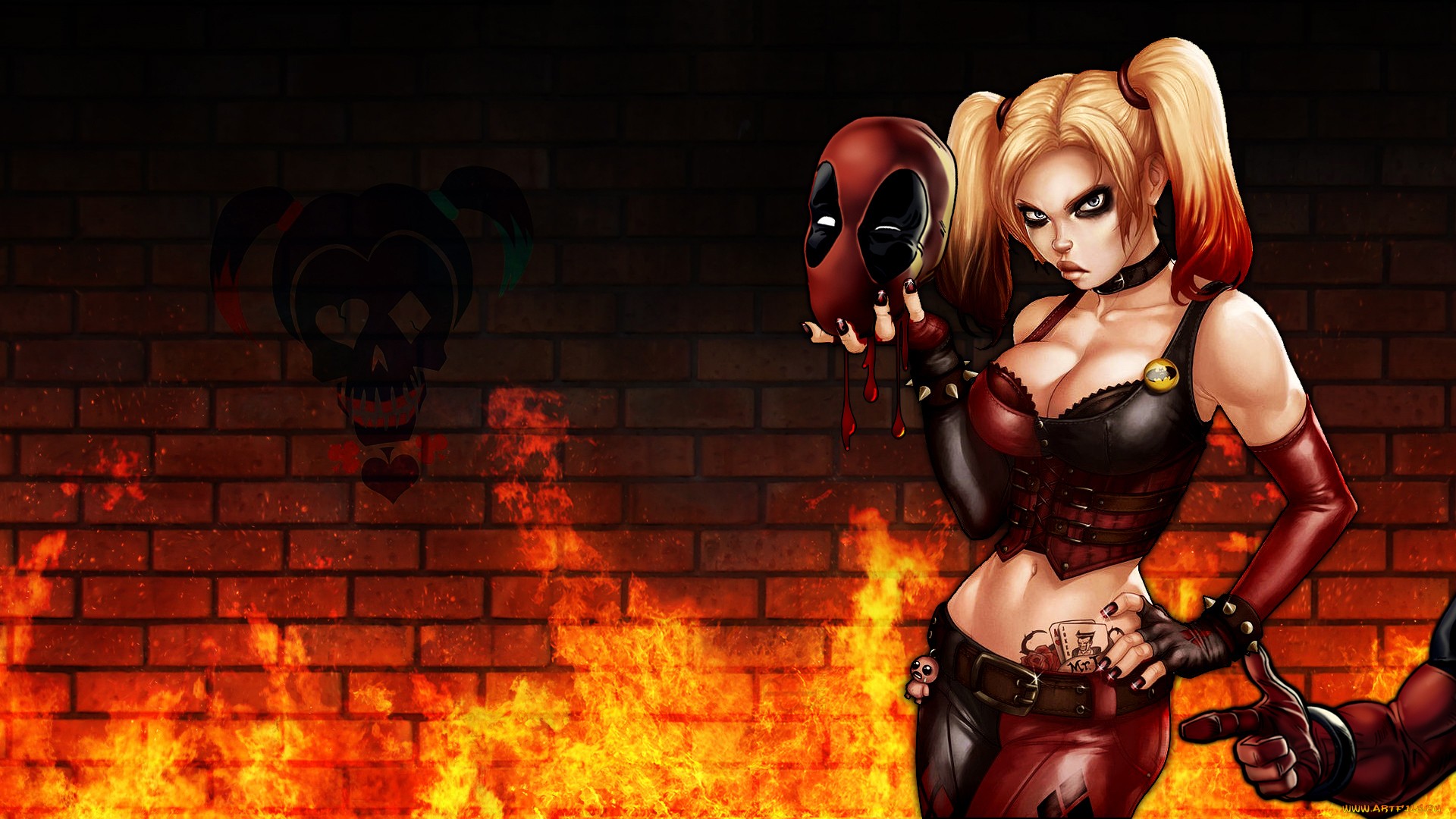 Deadpool And Harley Quinn Wallpapers