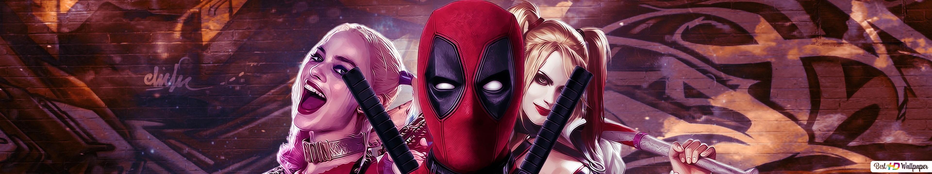 Deadpool And Harley Quinn Wallpapers