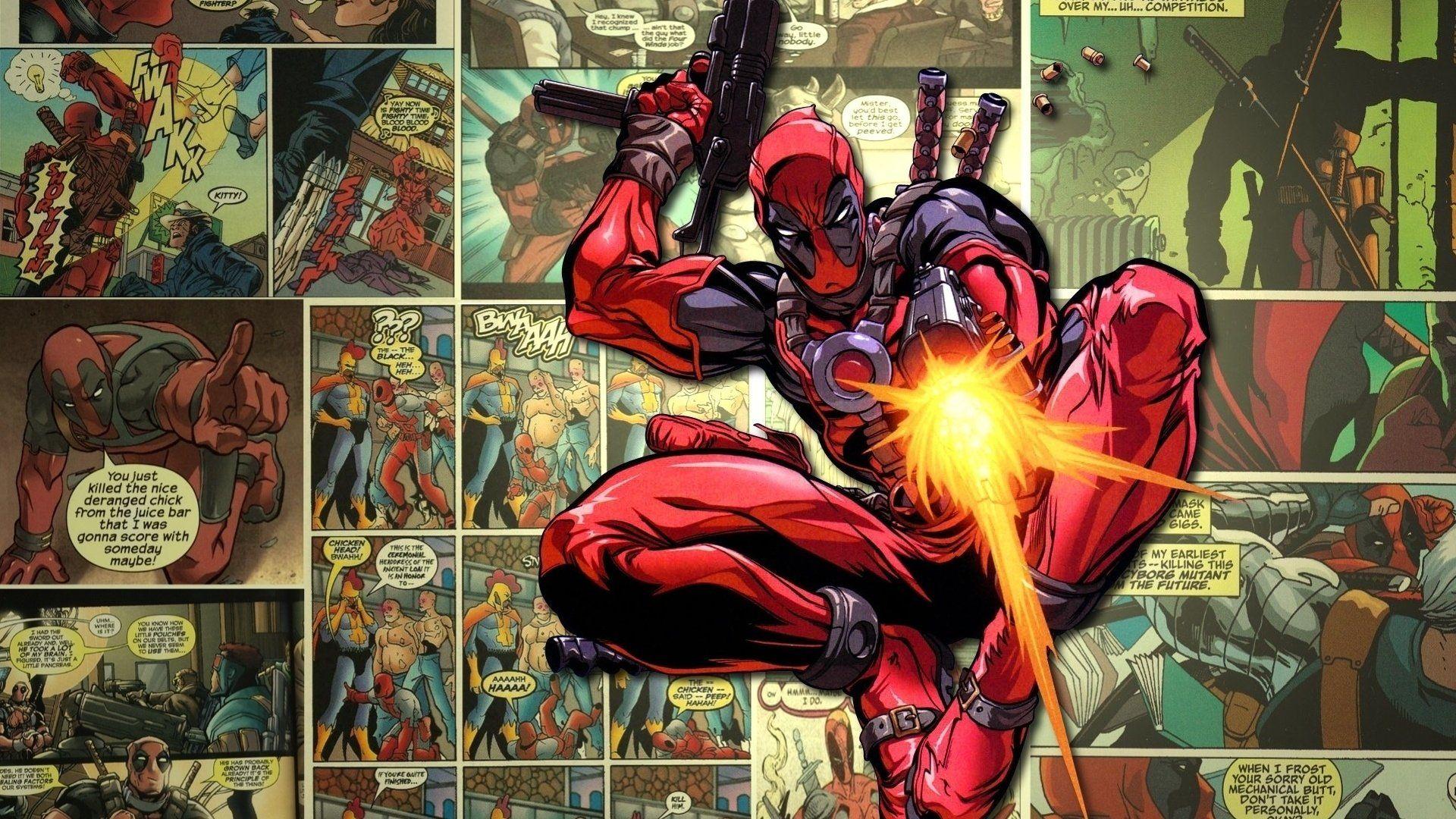 Deadpool Comic Hd Wallpapers