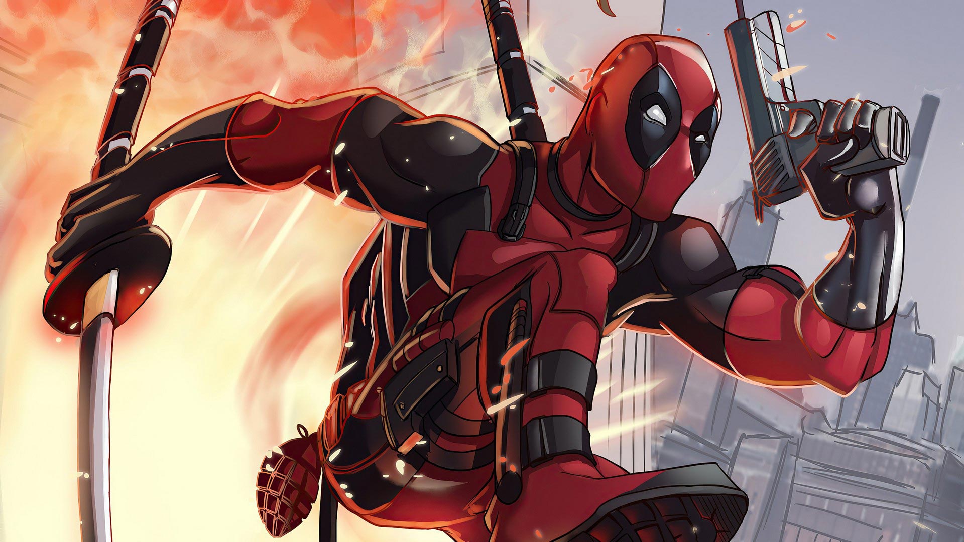 Deadpool Comic Hd Wallpapers