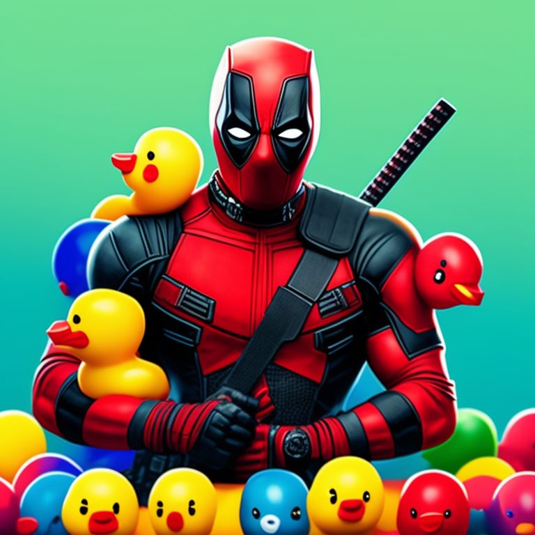 Deadpool Flat Digital Art Wallpapers