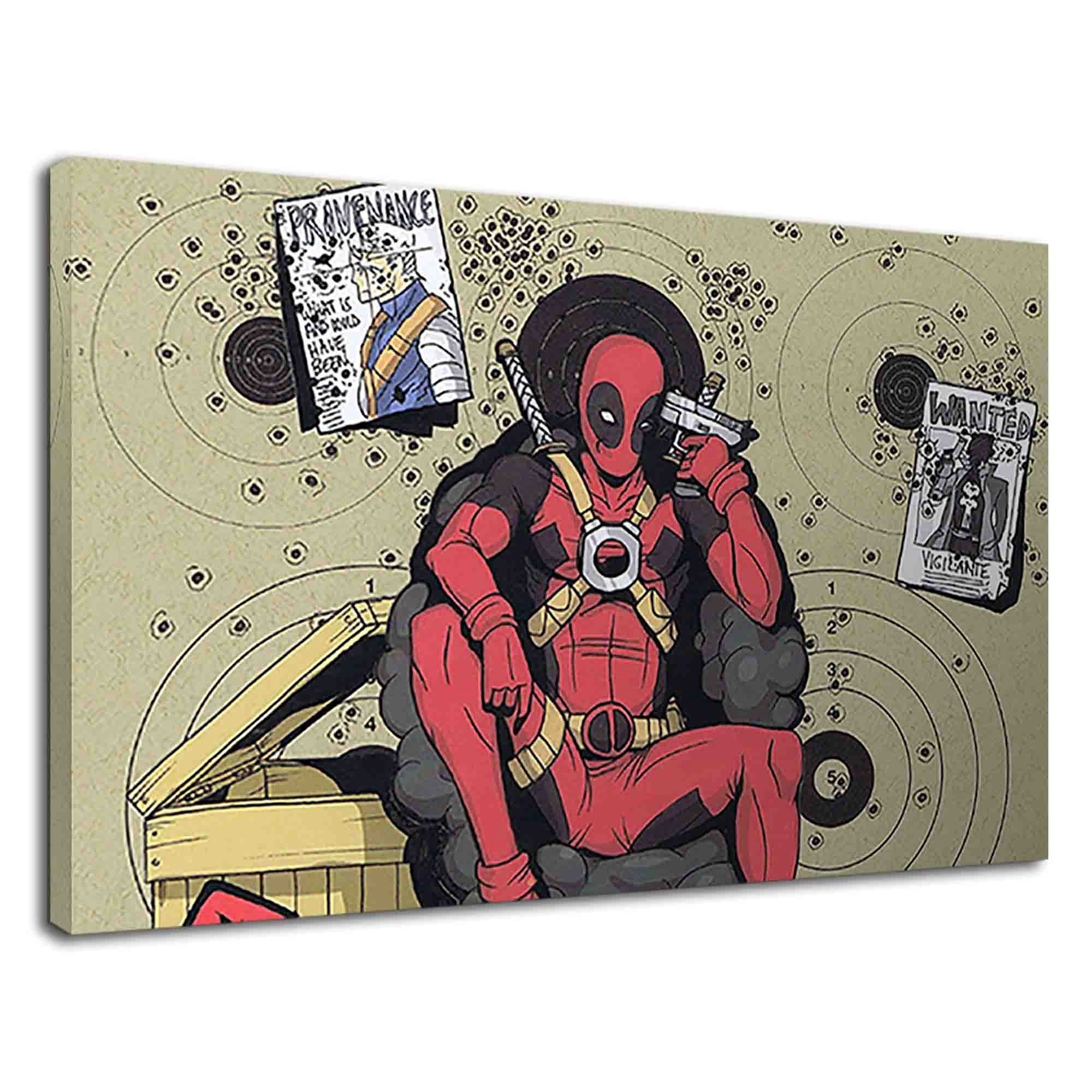 Deadpool Flat Digital Art Wallpapers