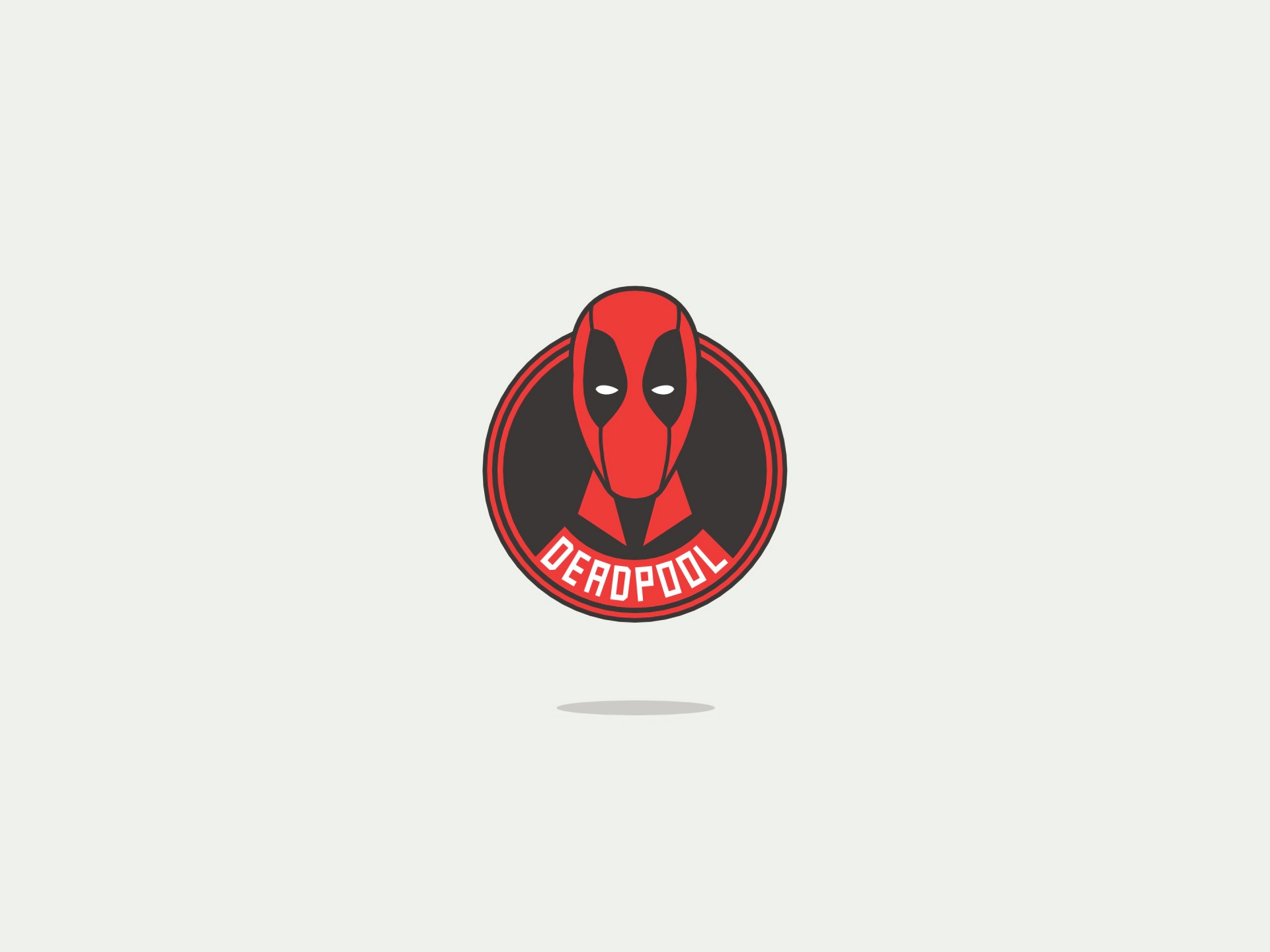 Deadpool Flat Digital Art Wallpapers