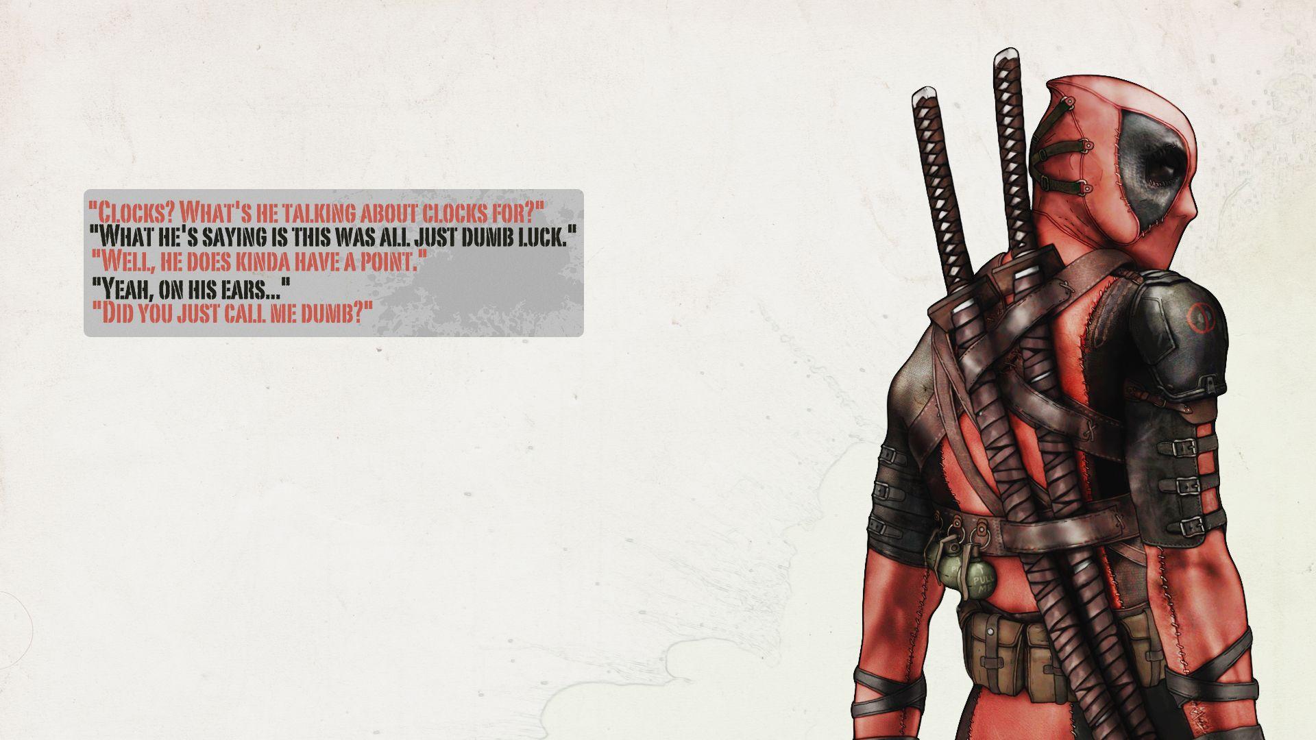 Deadpool Funny Wallpapers