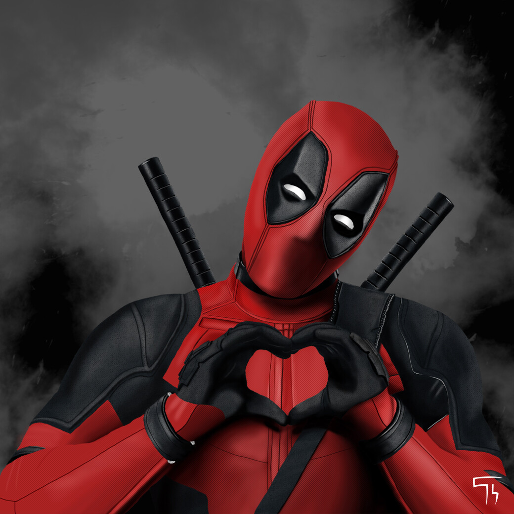 Deadpool Heart Wallpapers