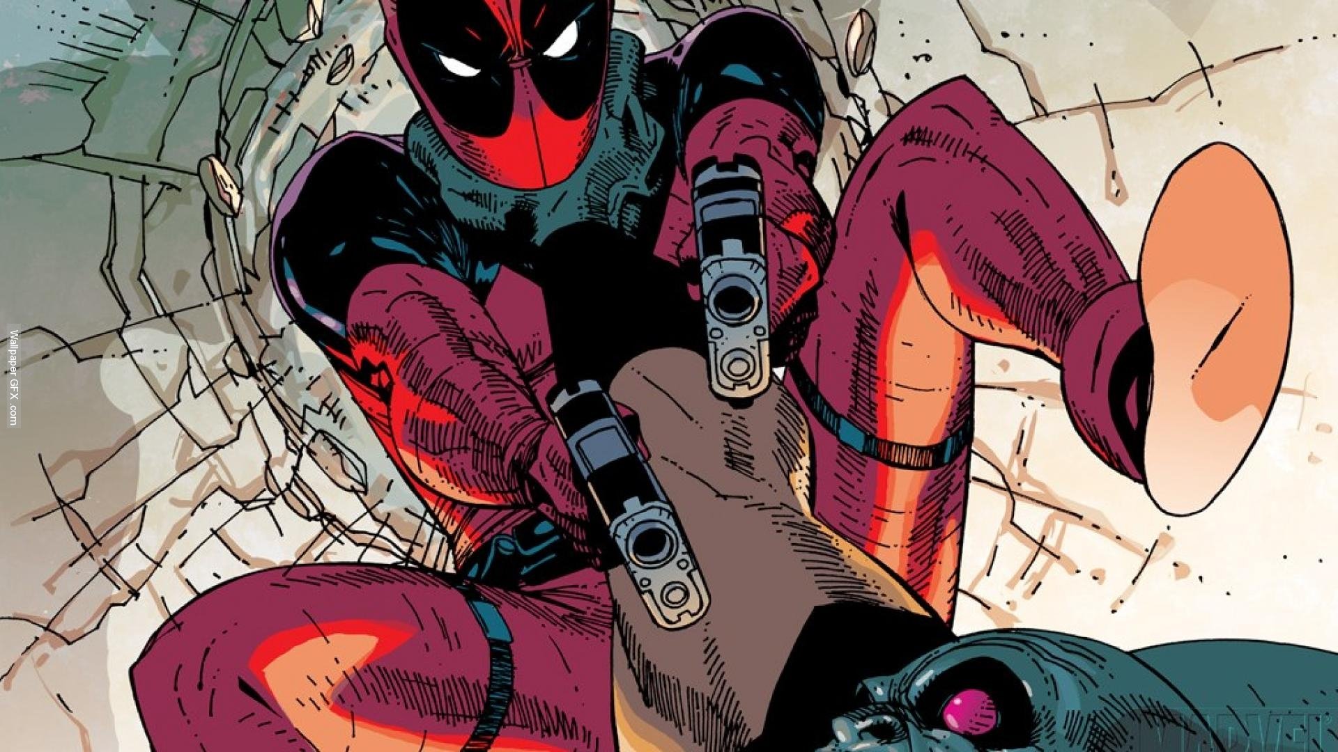 Deadpool Marvel Comic Art Wallpapers