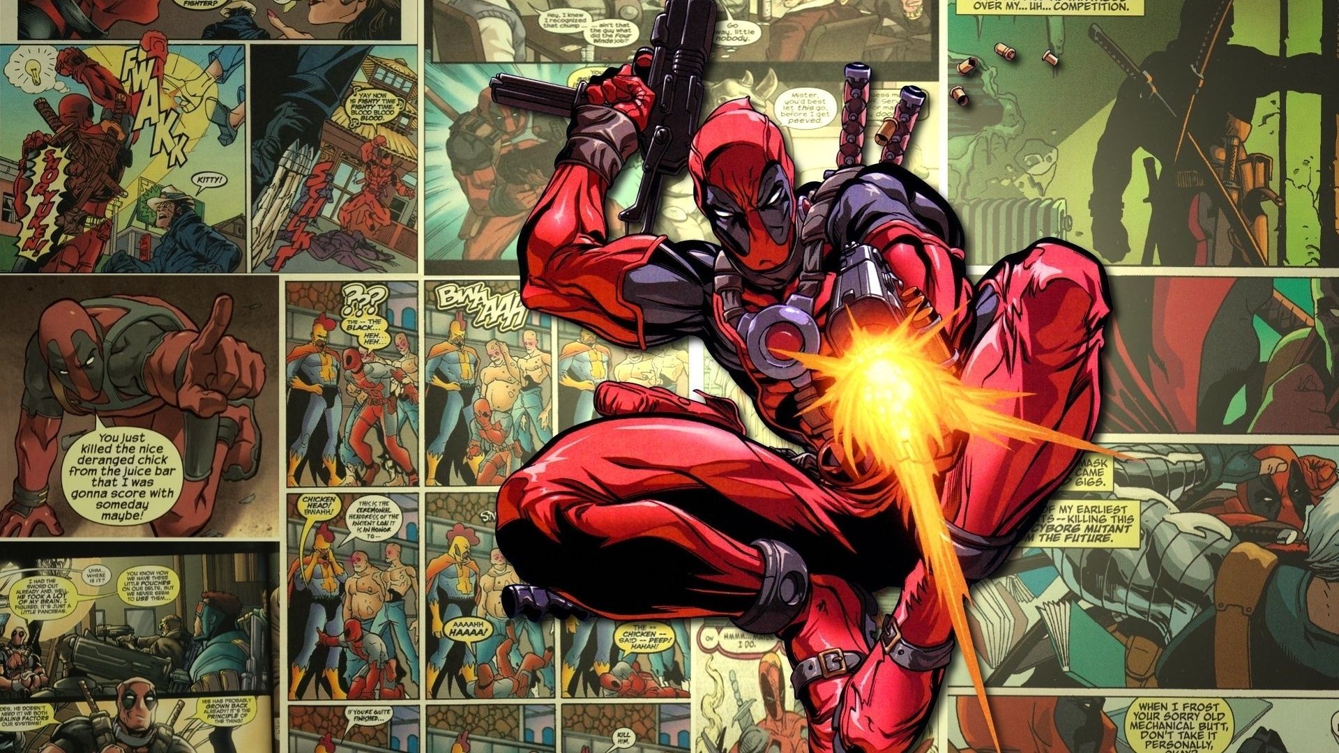 Deadpool Marvel Comic Book Wallpapers