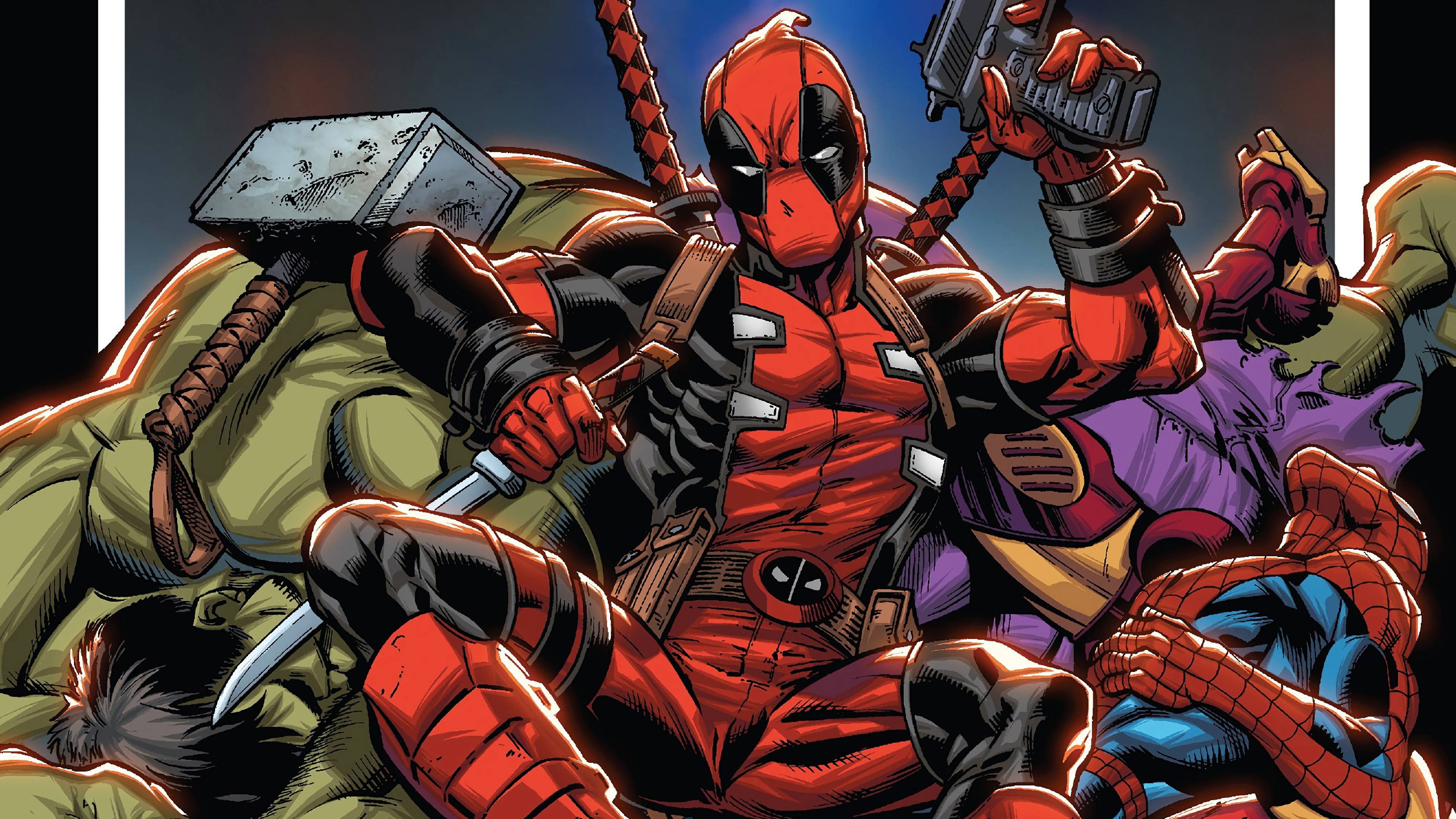 Deadpool Marvel Comic Book Wallpapers