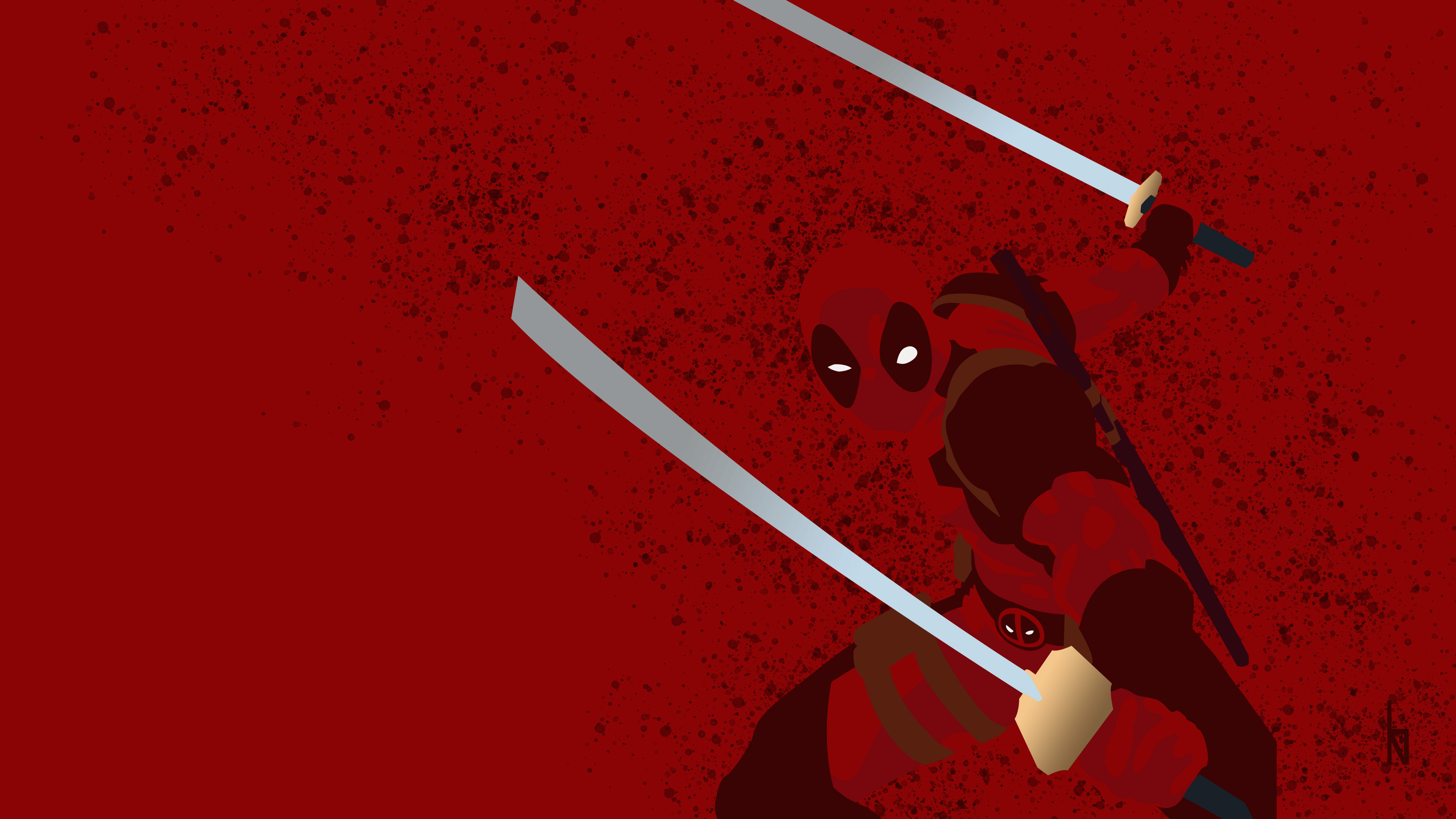 Deadpool Minimal Wallpapers