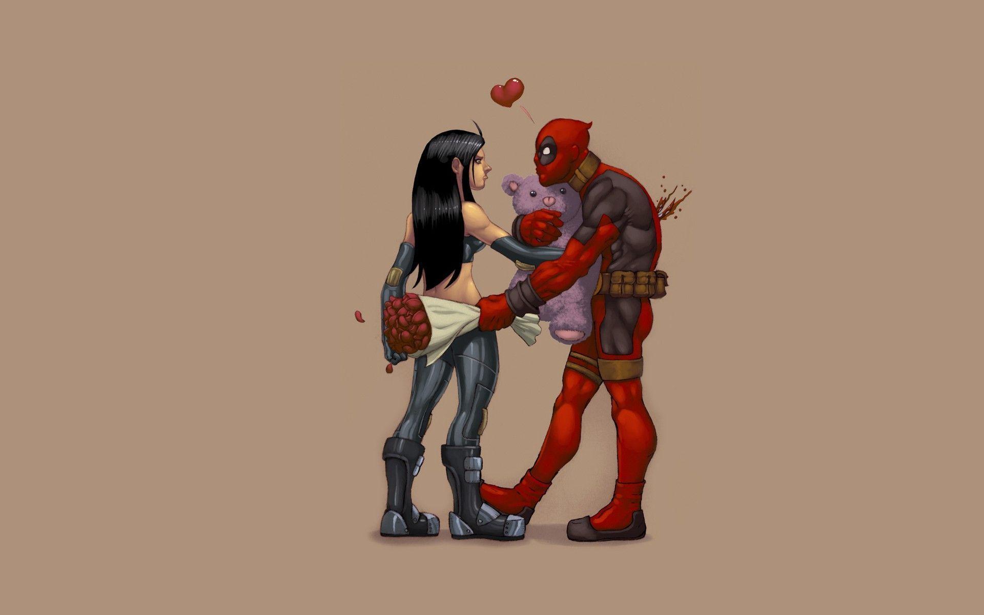 Deadpool Romance Wallpapers