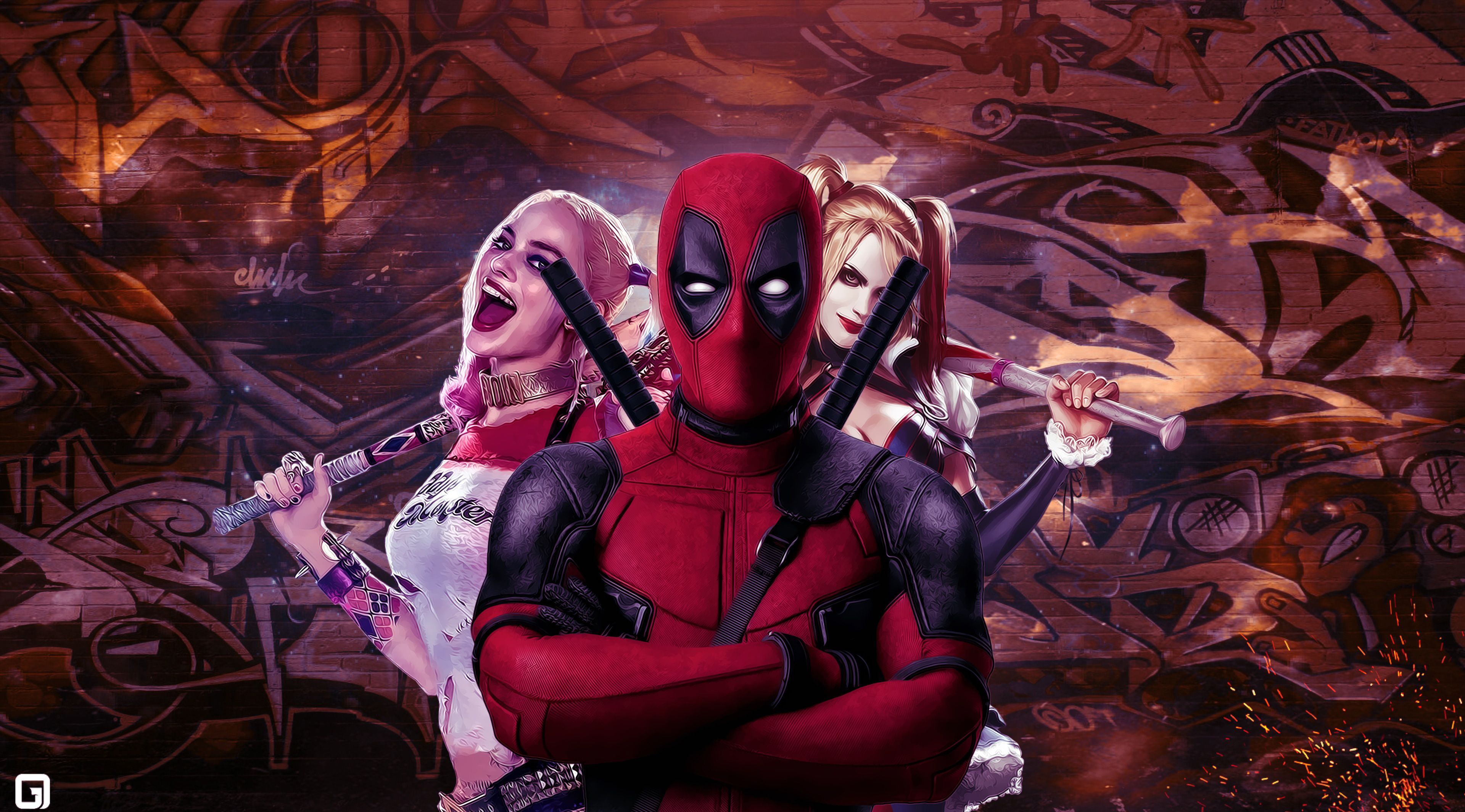 Deadpool Romance Wallpapers