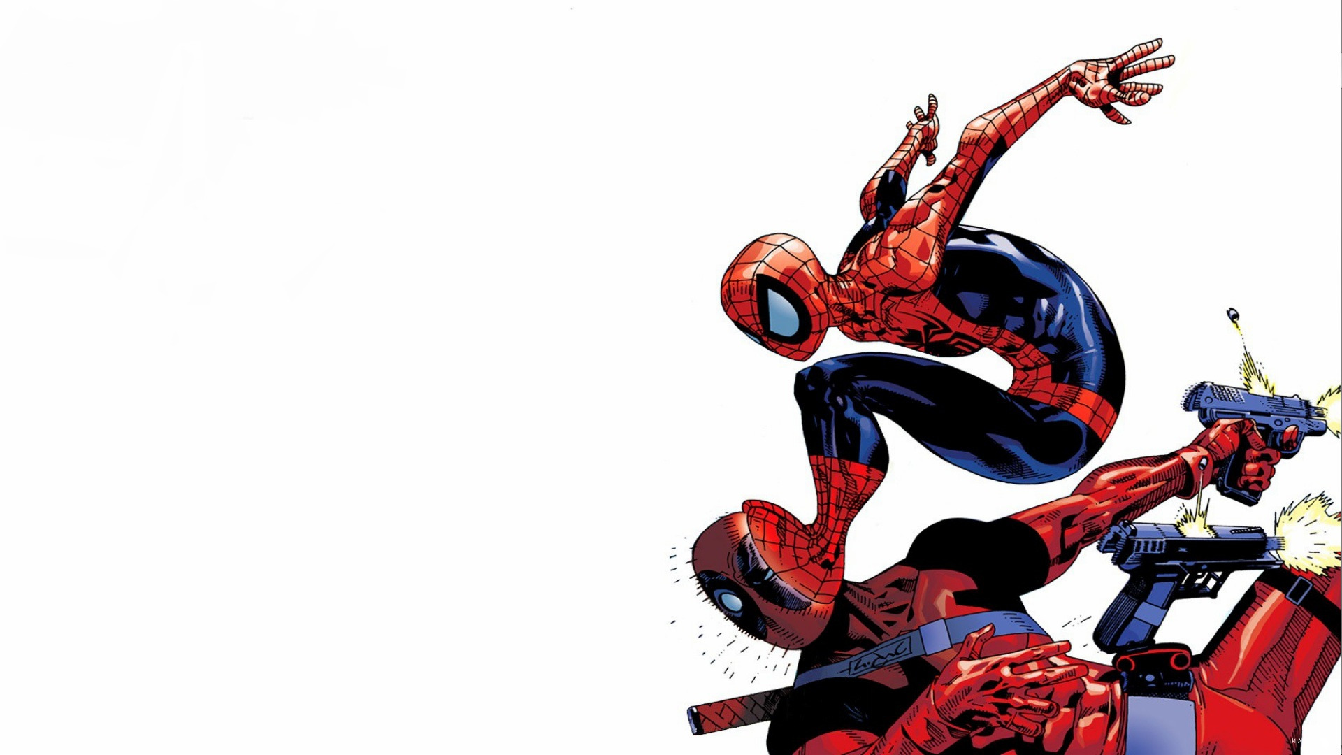 Deadpool Spiderman Wallpapers