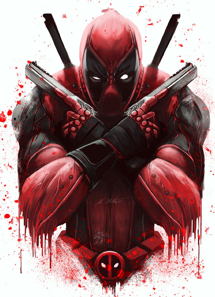 Deadpool Trapped In Phone Wallpapers