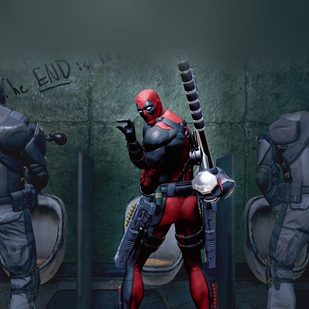 Deadpool Trapped In Phone Wallpapers