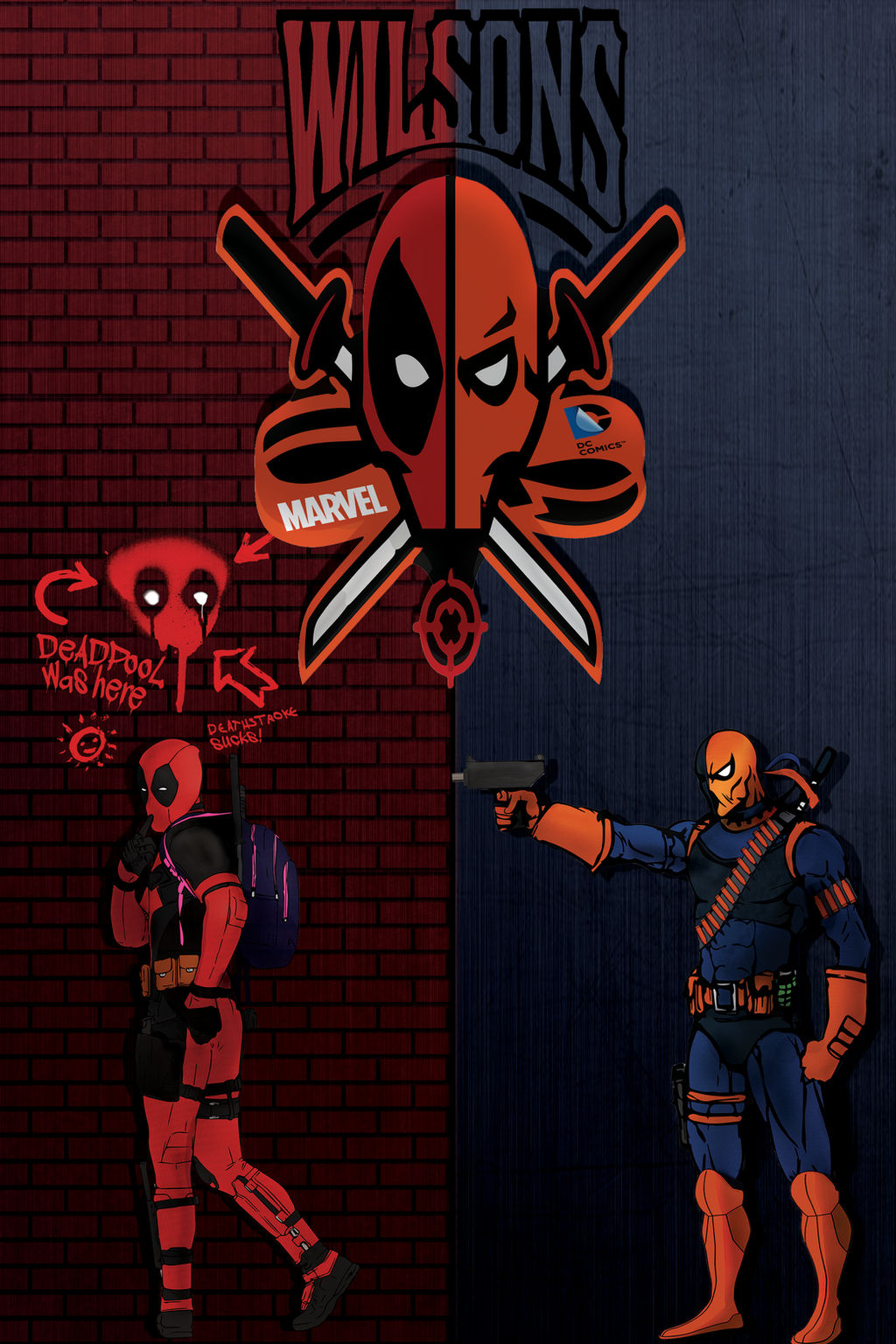 Deadpool Vs Deathstroke Wallpapers