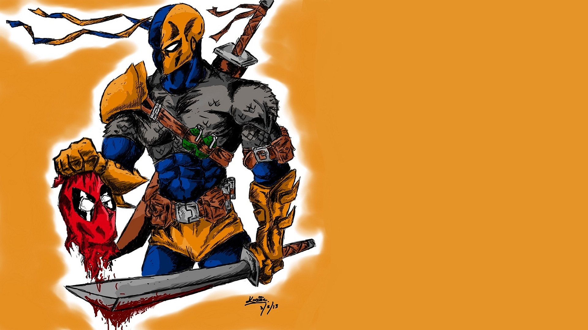 Deadpool Vs Deathstroke Wallpapers