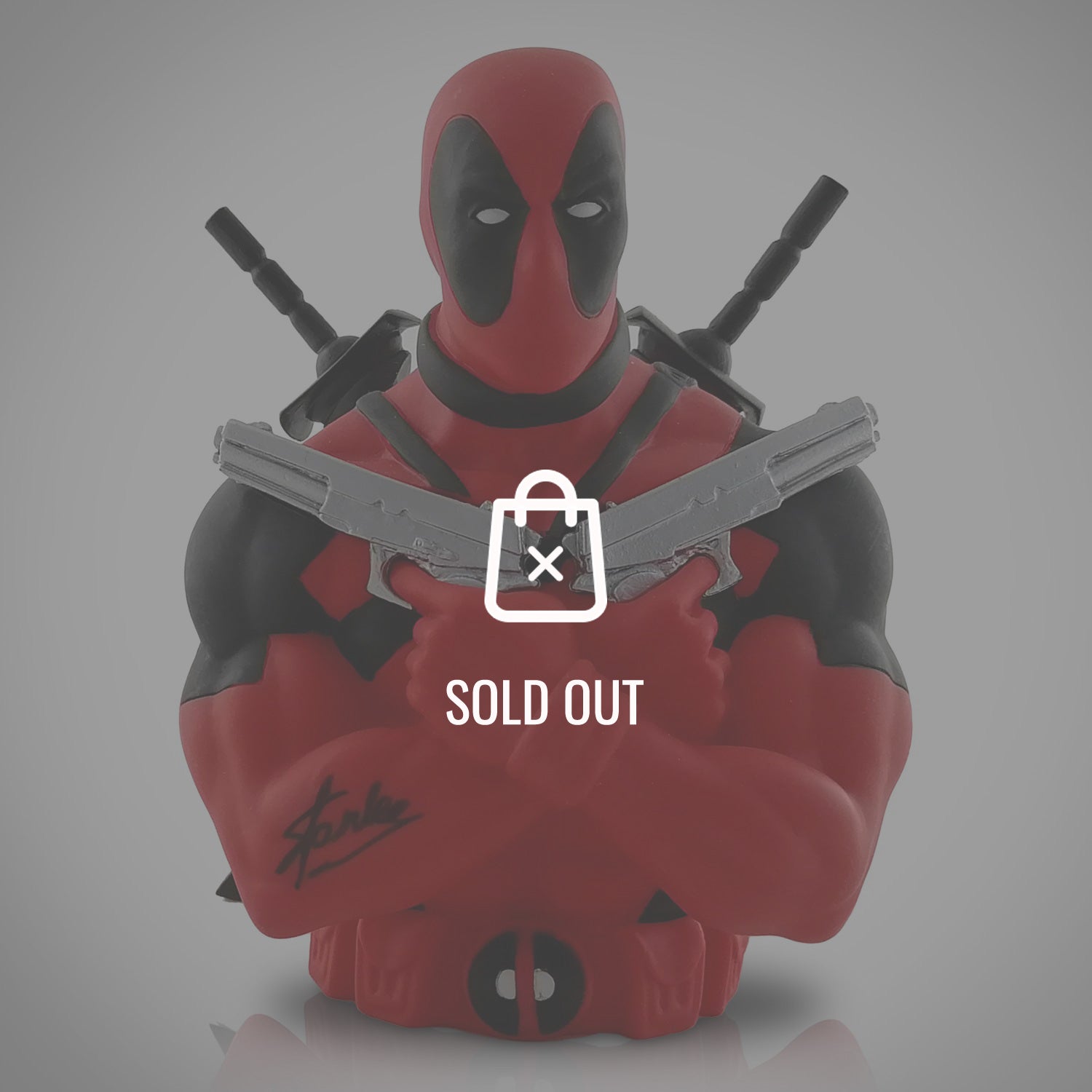 Deadpool With Guns Up Wallpapers