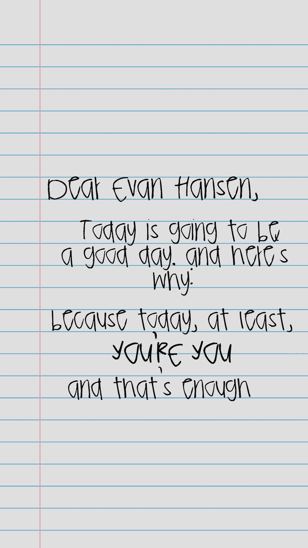 Dear Evan Hansen Desktop Wallpapers