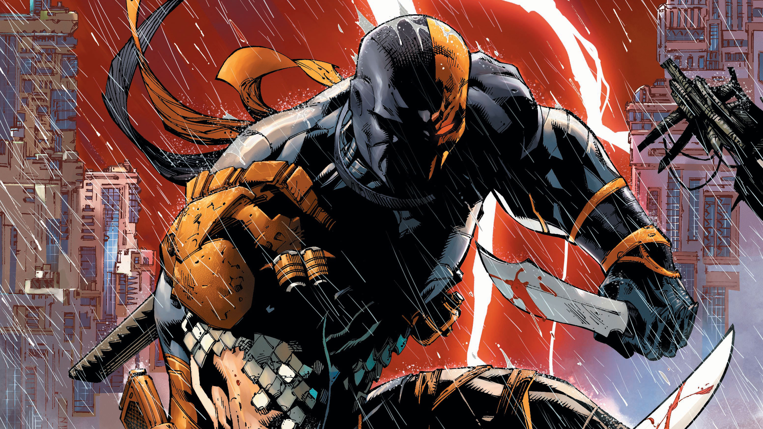 Deathstroke 4K Art Wallpapers