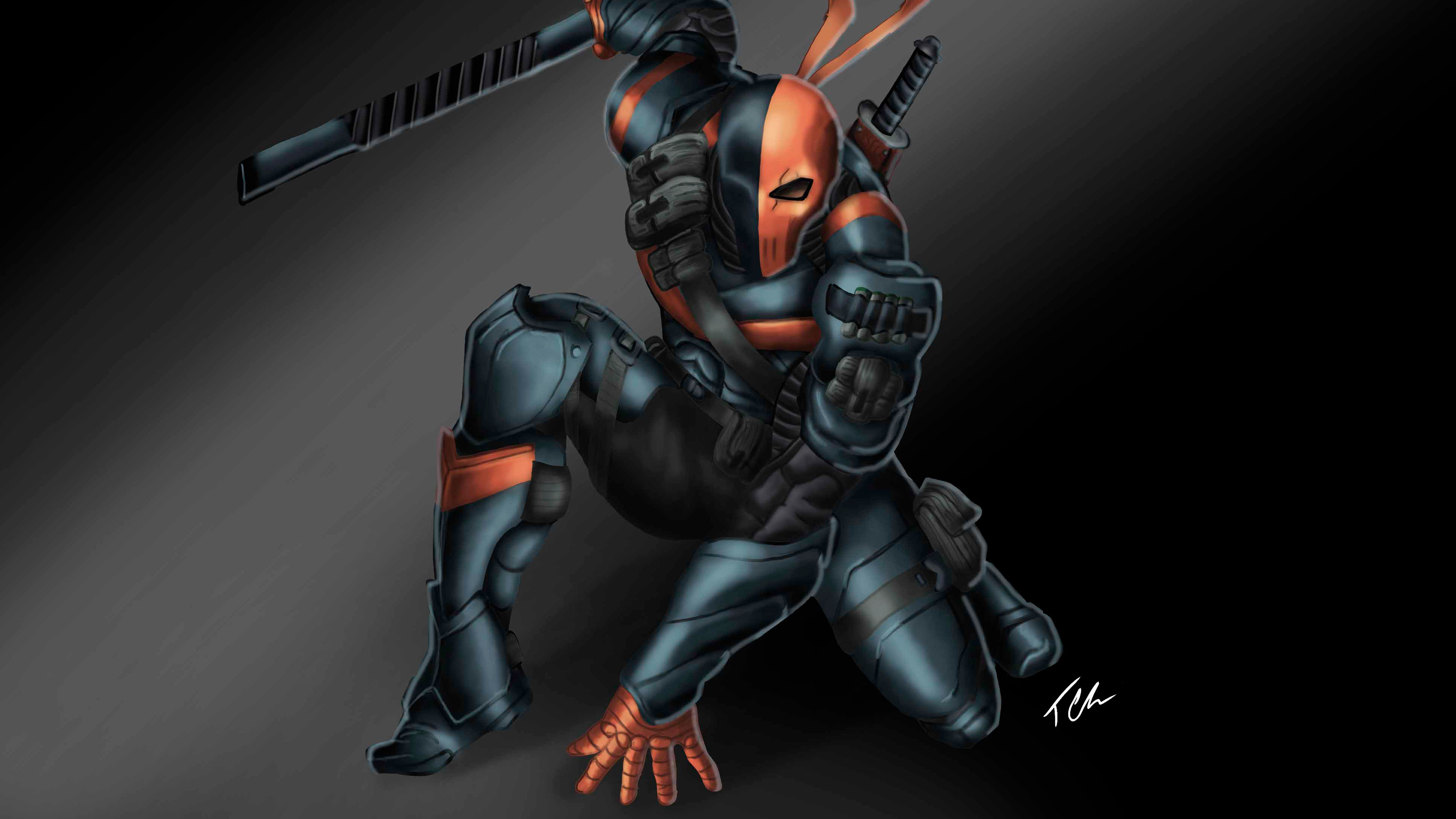 Deathstroke 4K Art Wallpapers