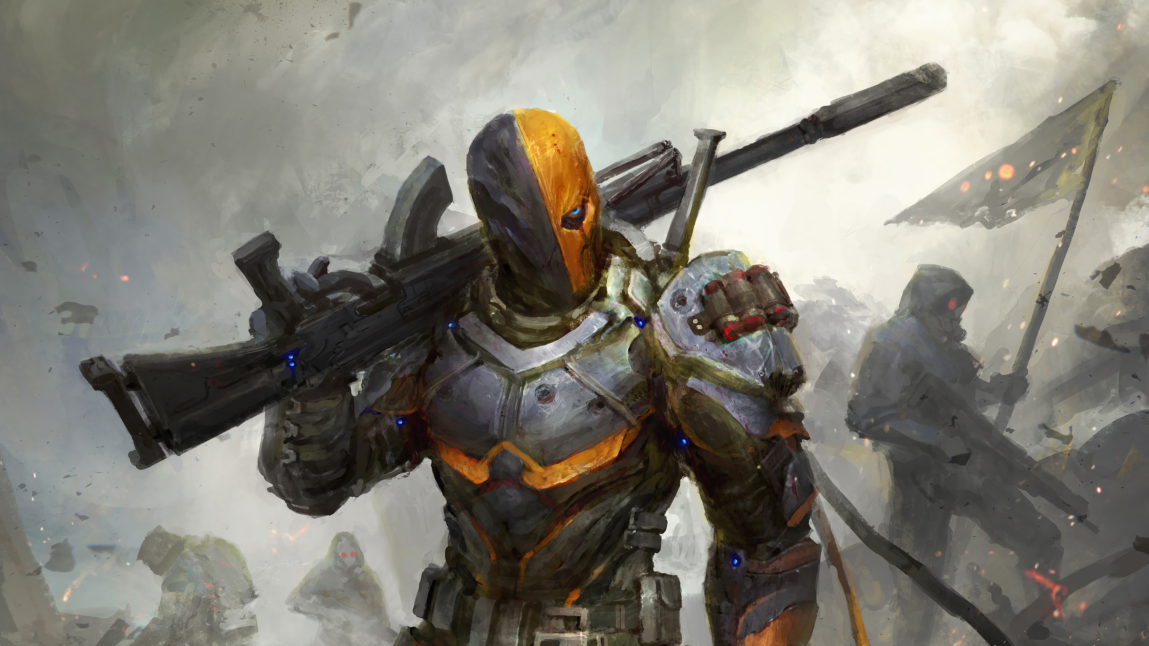 Deathstroke 4K Artwork Wallpapers