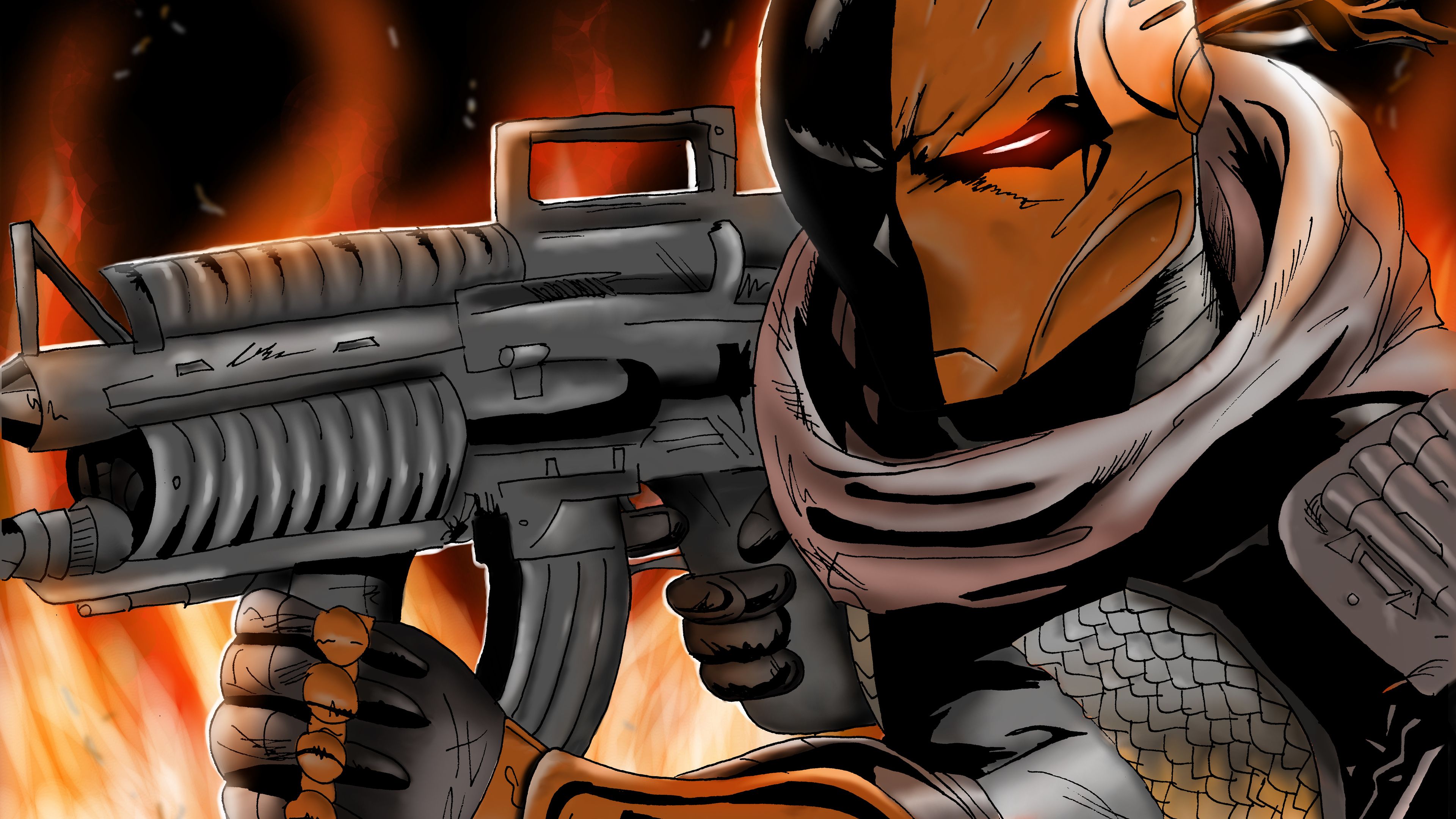 Deathstroke 5K Wallpapers