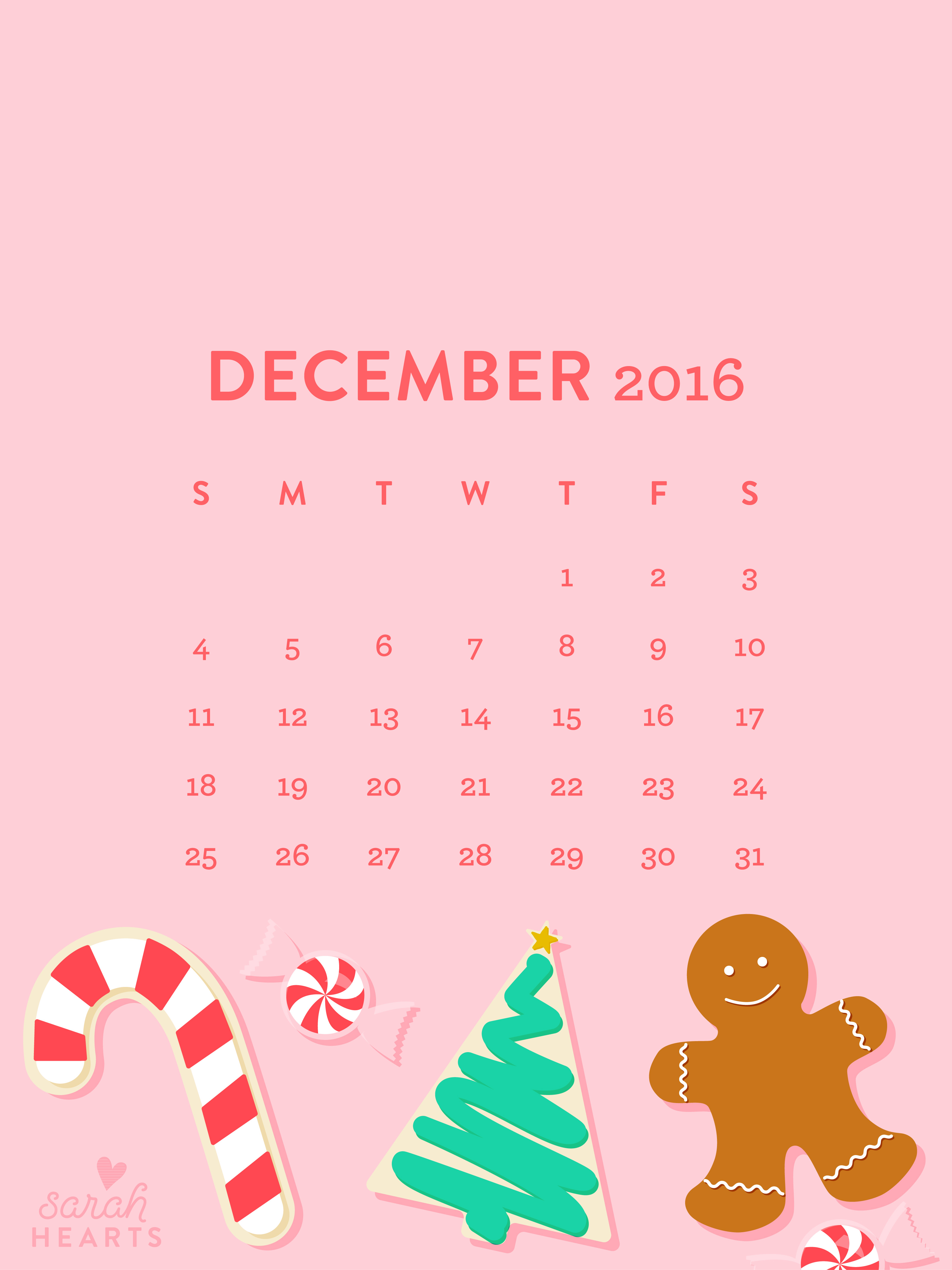 December 2016 Wallpapers