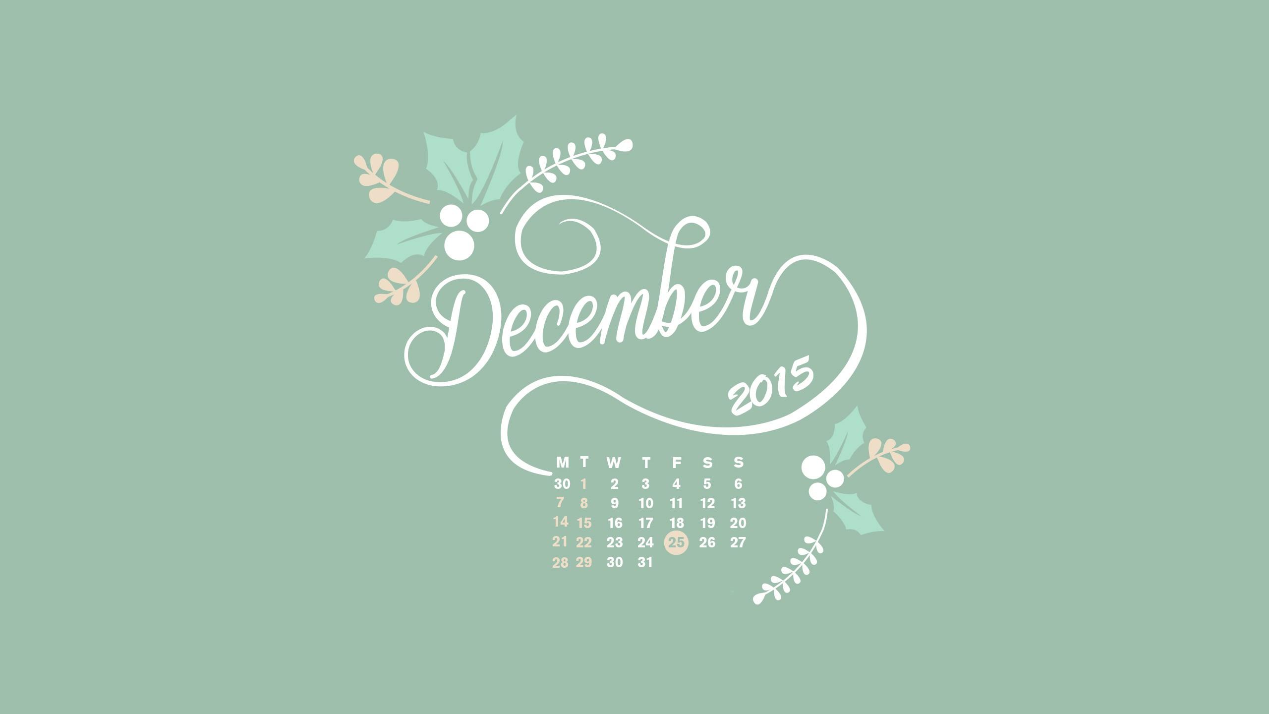 December 2016 Wallpapers