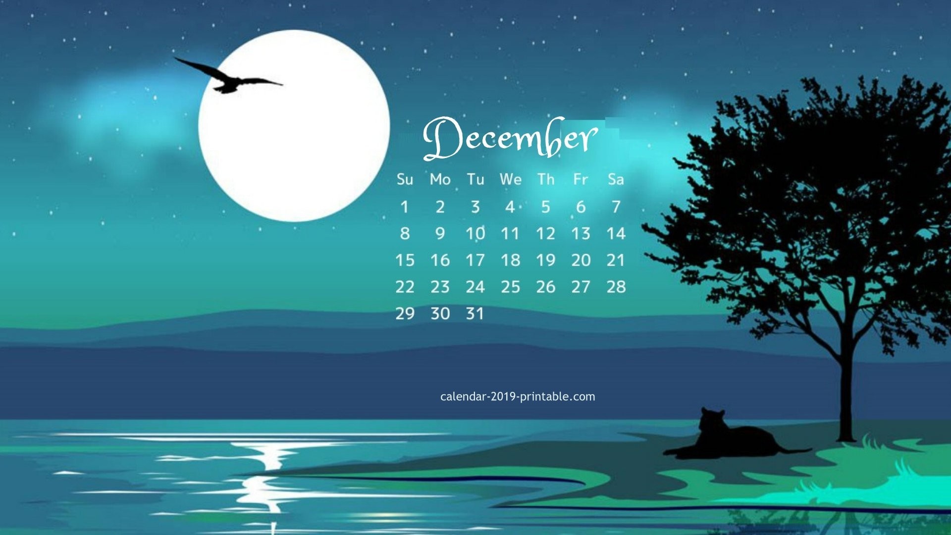 December 2019 Desktop Wallpapers