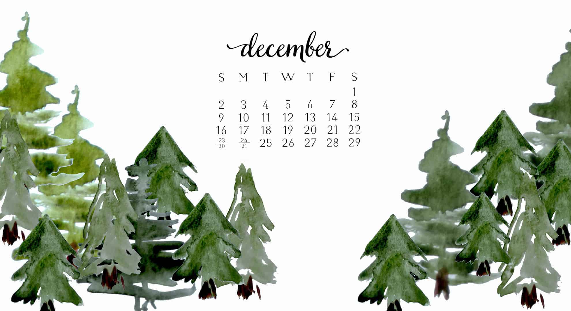 December 2019 Desktop Wallpapers