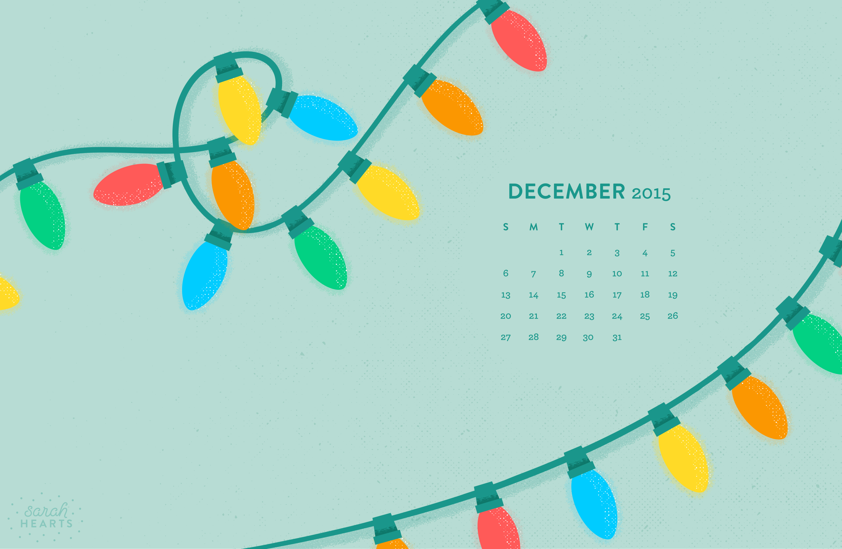 December 2020 Calendar Wallpapers