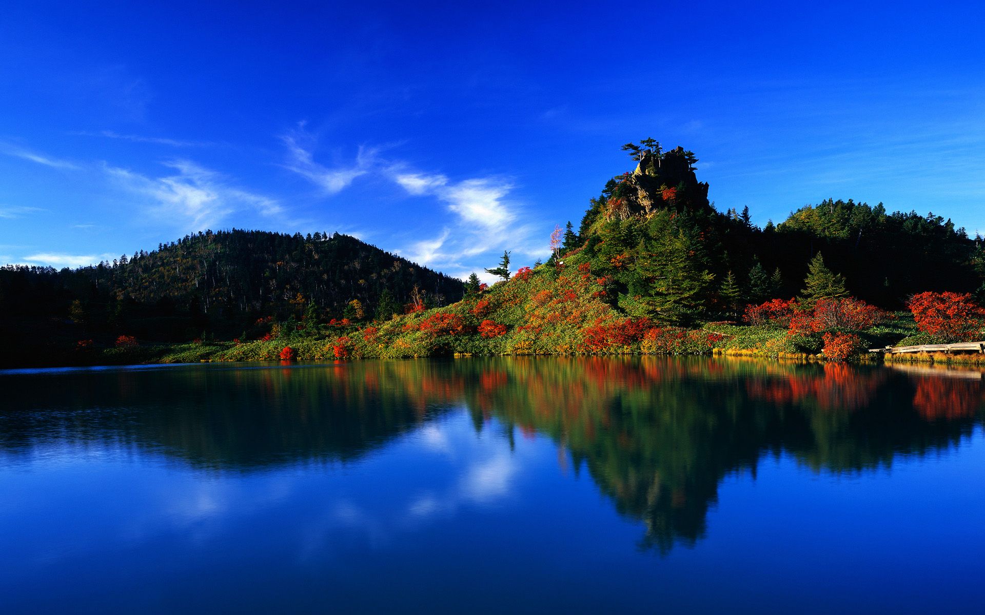 Deep Blue Lake Wallpapers