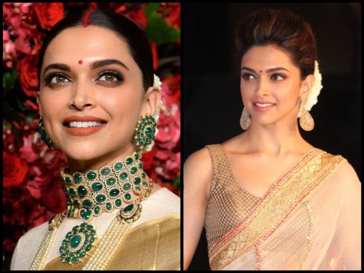 Deepika Padukone Saree Images Wallpapers