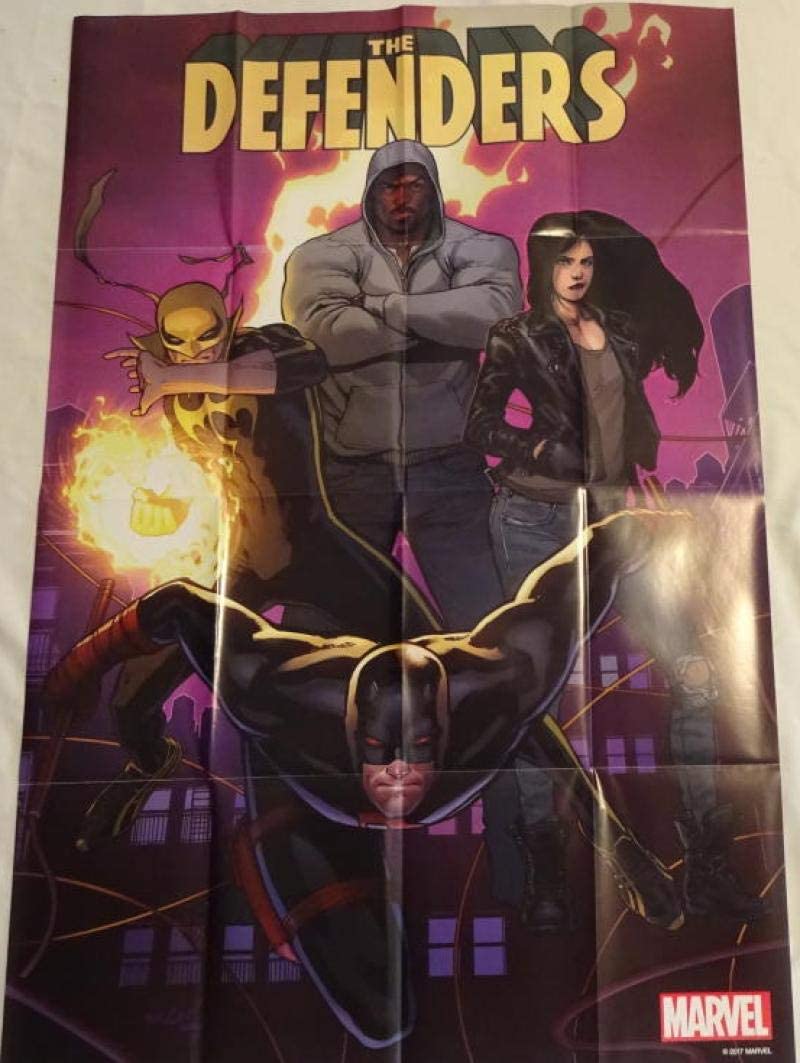 Defenders Daredevil, Jessica Jones, Luke Cage And Iron Fist Poster Art Wallpapers