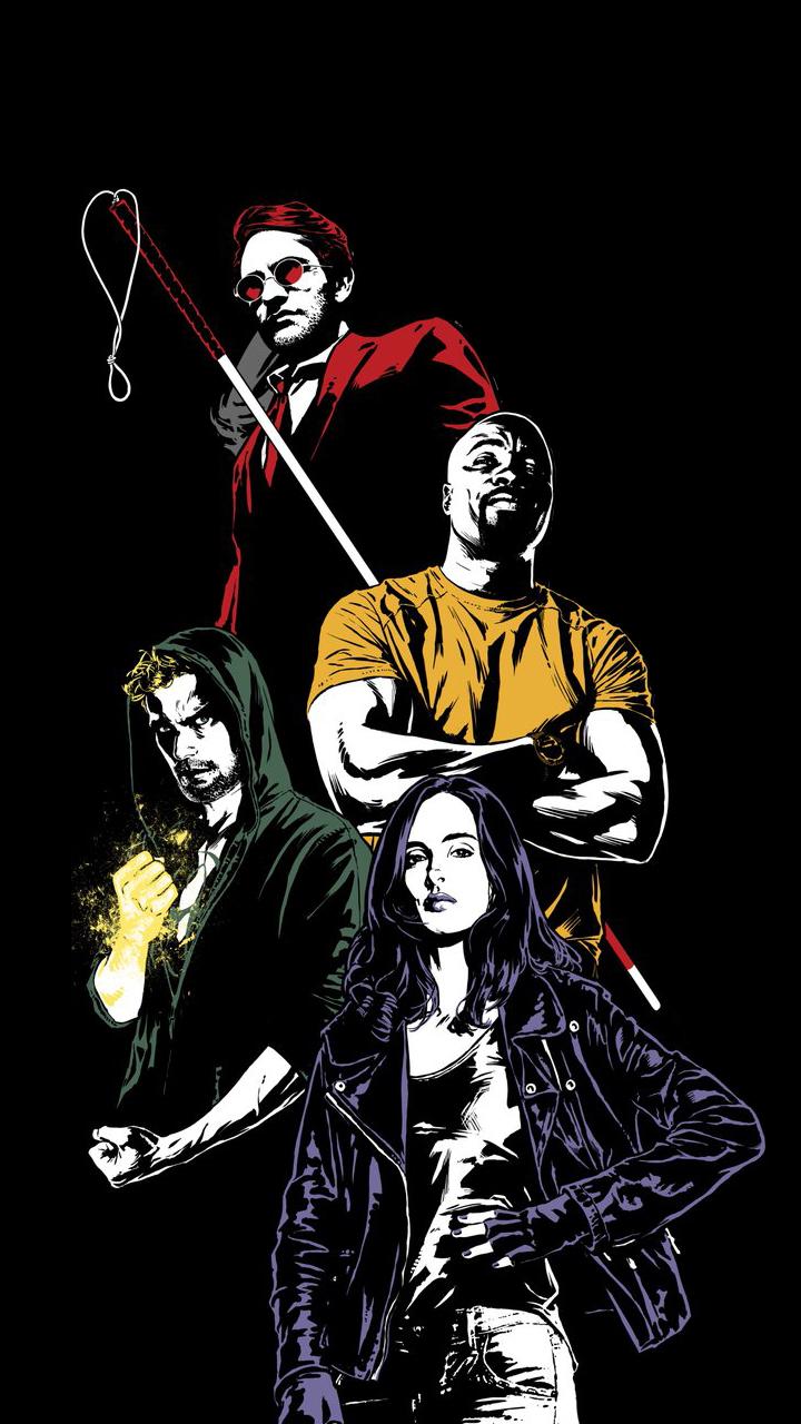 Defenders Tv Show Cartoon Artwork Wallpapers