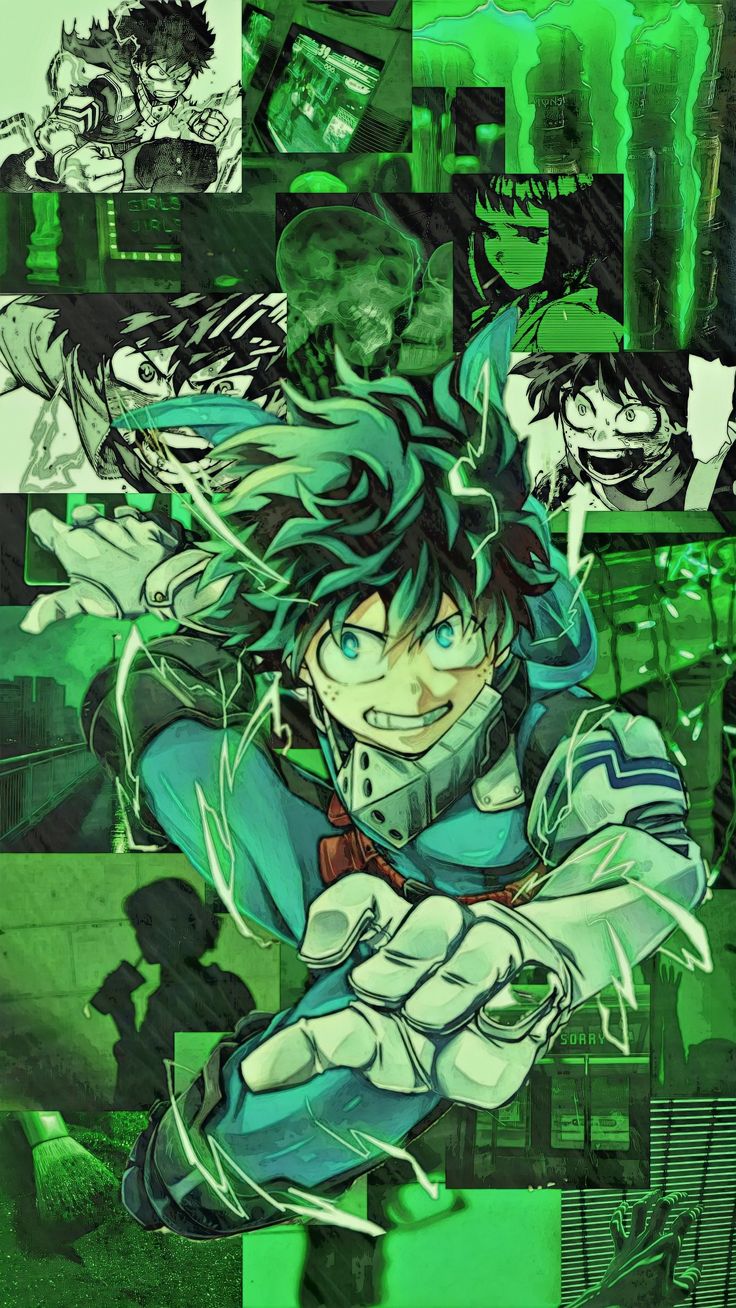 Deku Green Wallpapers