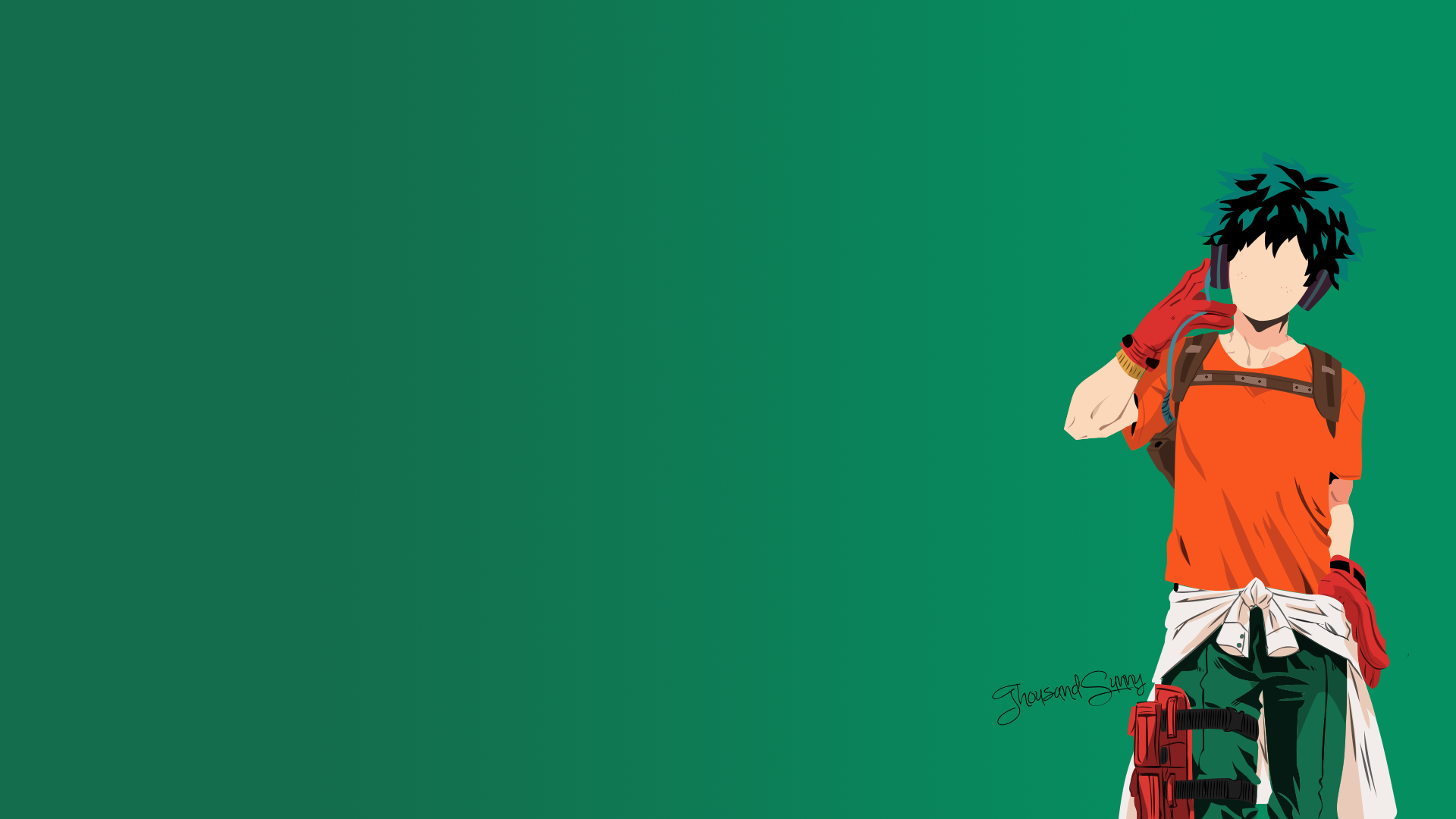 Deku Green Wallpapers