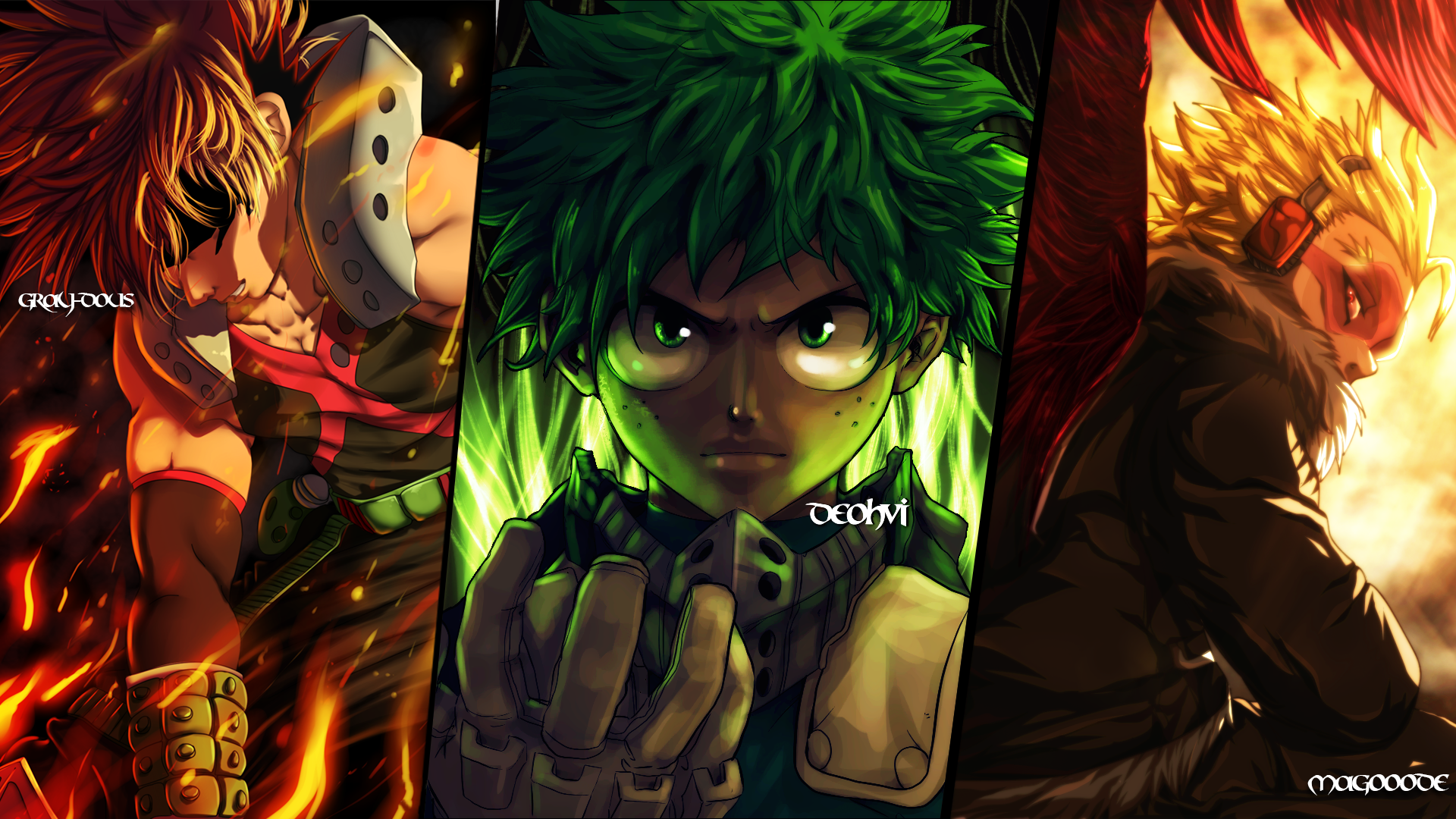 Deku My Hero Academia Art Wallpapers