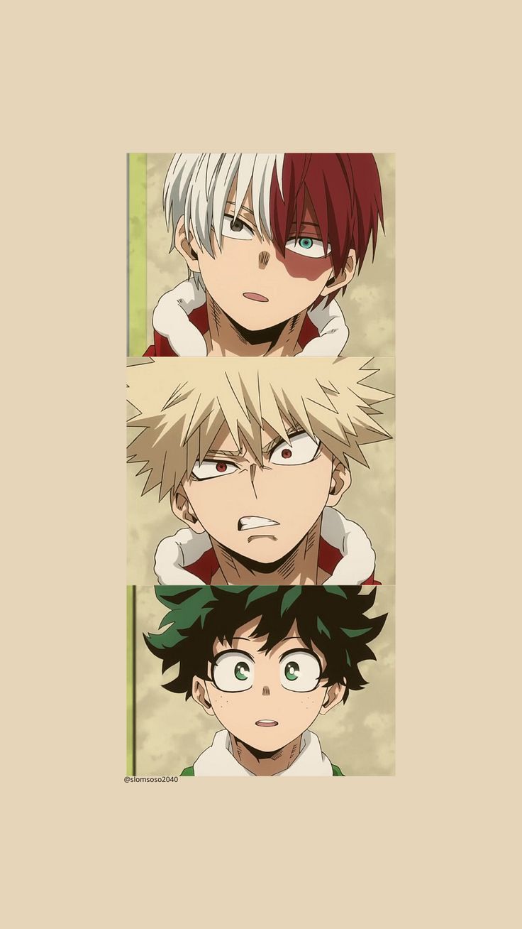 Deku Todoroki Bakugou Wallpapers