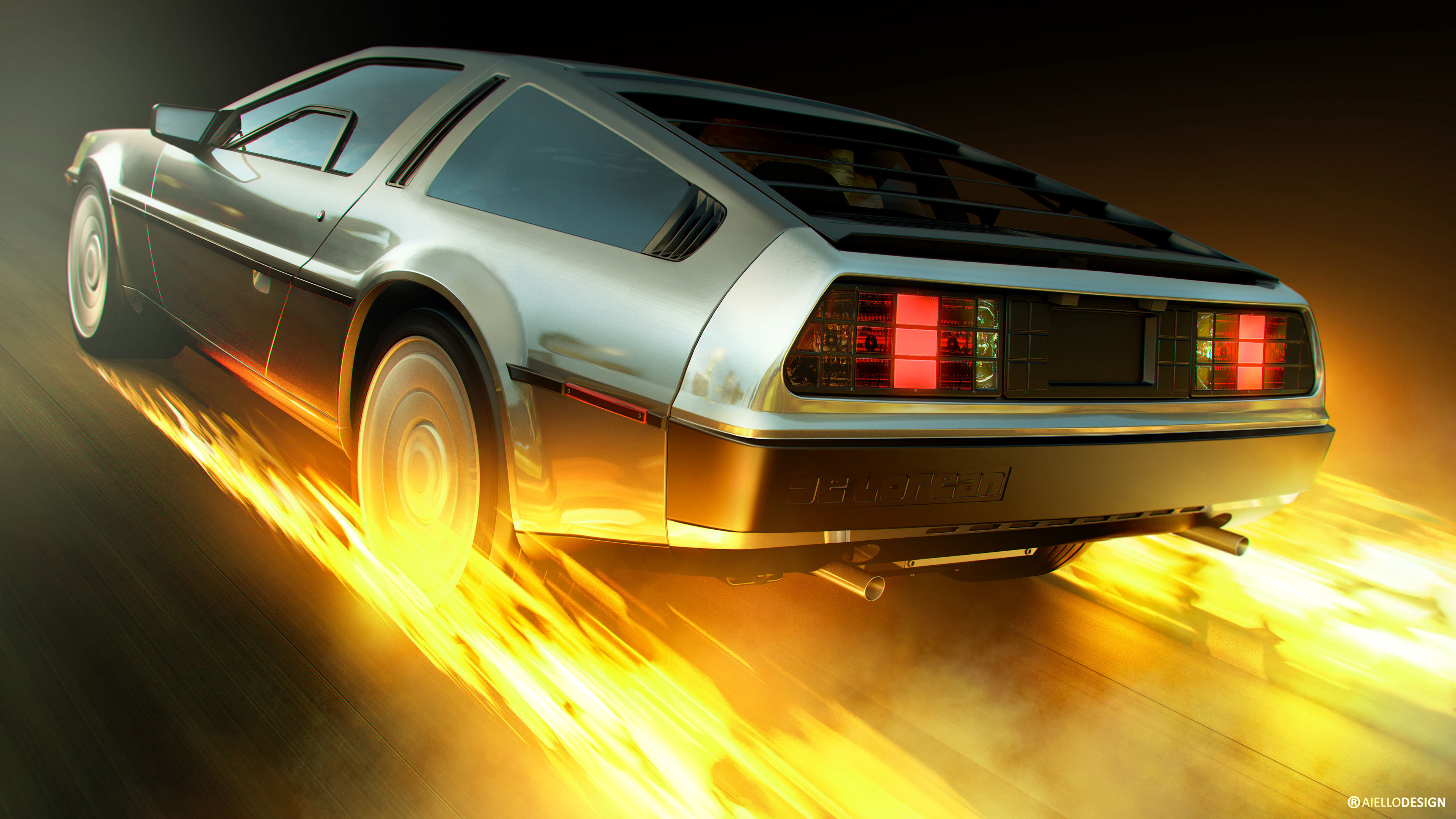 Delorean Dmc-12 ВђBack To The Futureвђ™ Wallpapers