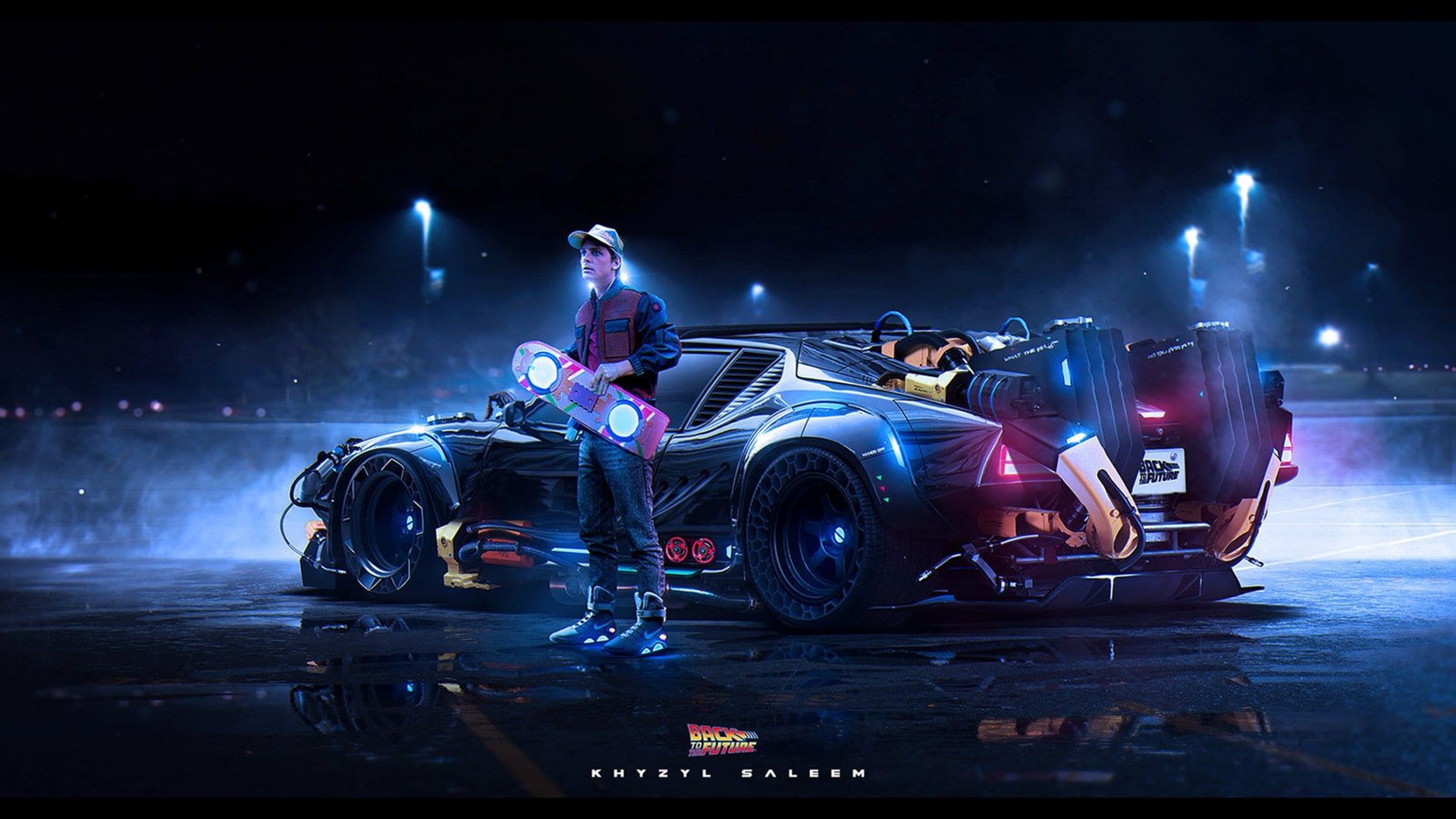 Delorean Dmc-12 ВђBack To The Futureвђ™ Wallpapers