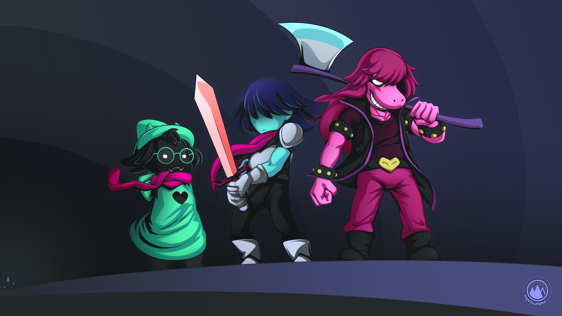 Deltarune Backgrounds