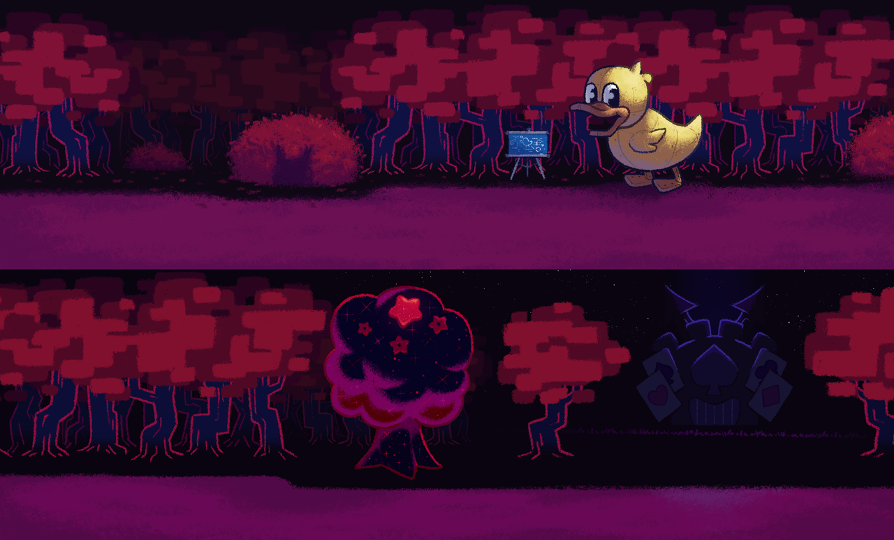 Deltarune Backgrounds