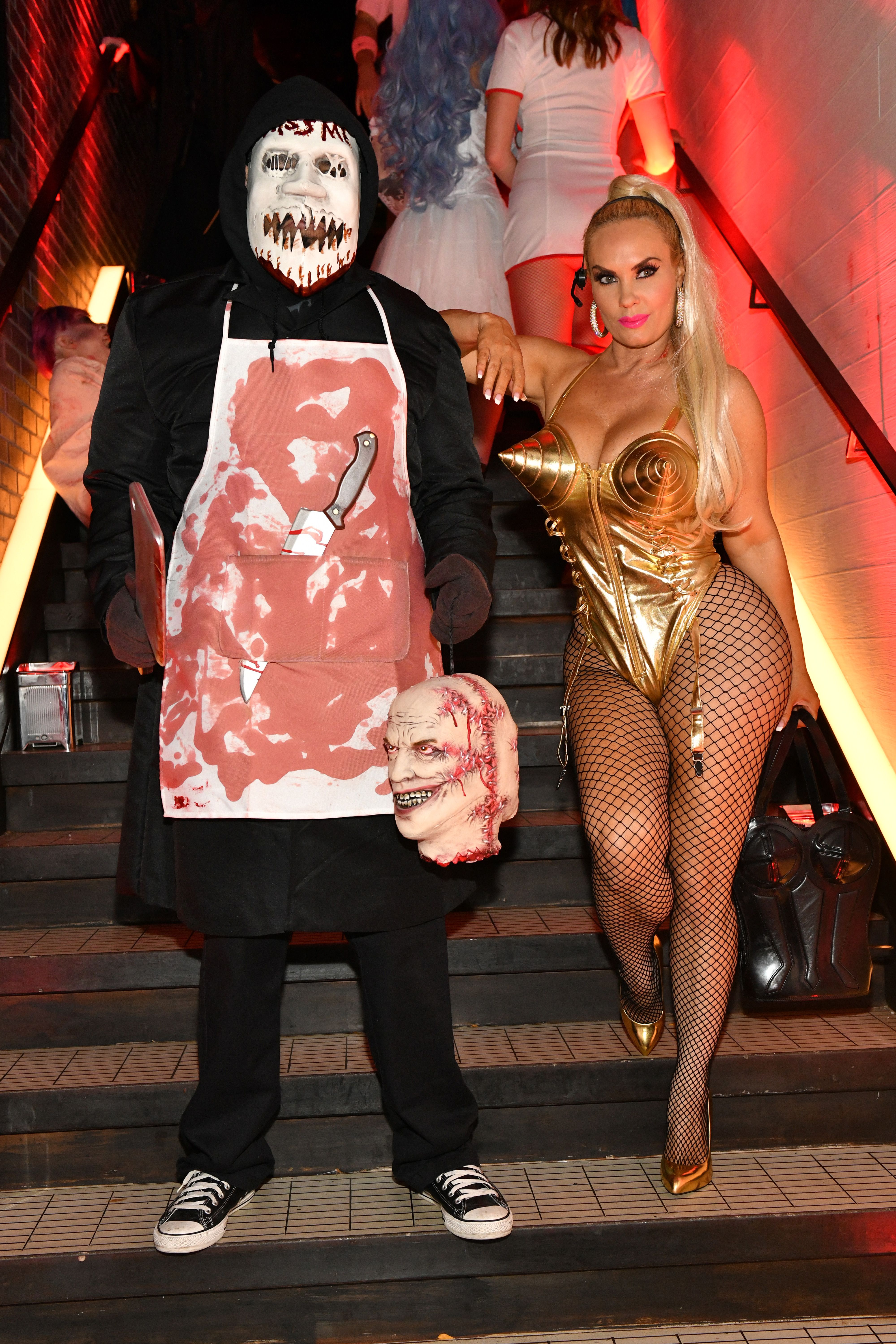 Demi Lovato at the London Alley Halloween Bash Wallpapers