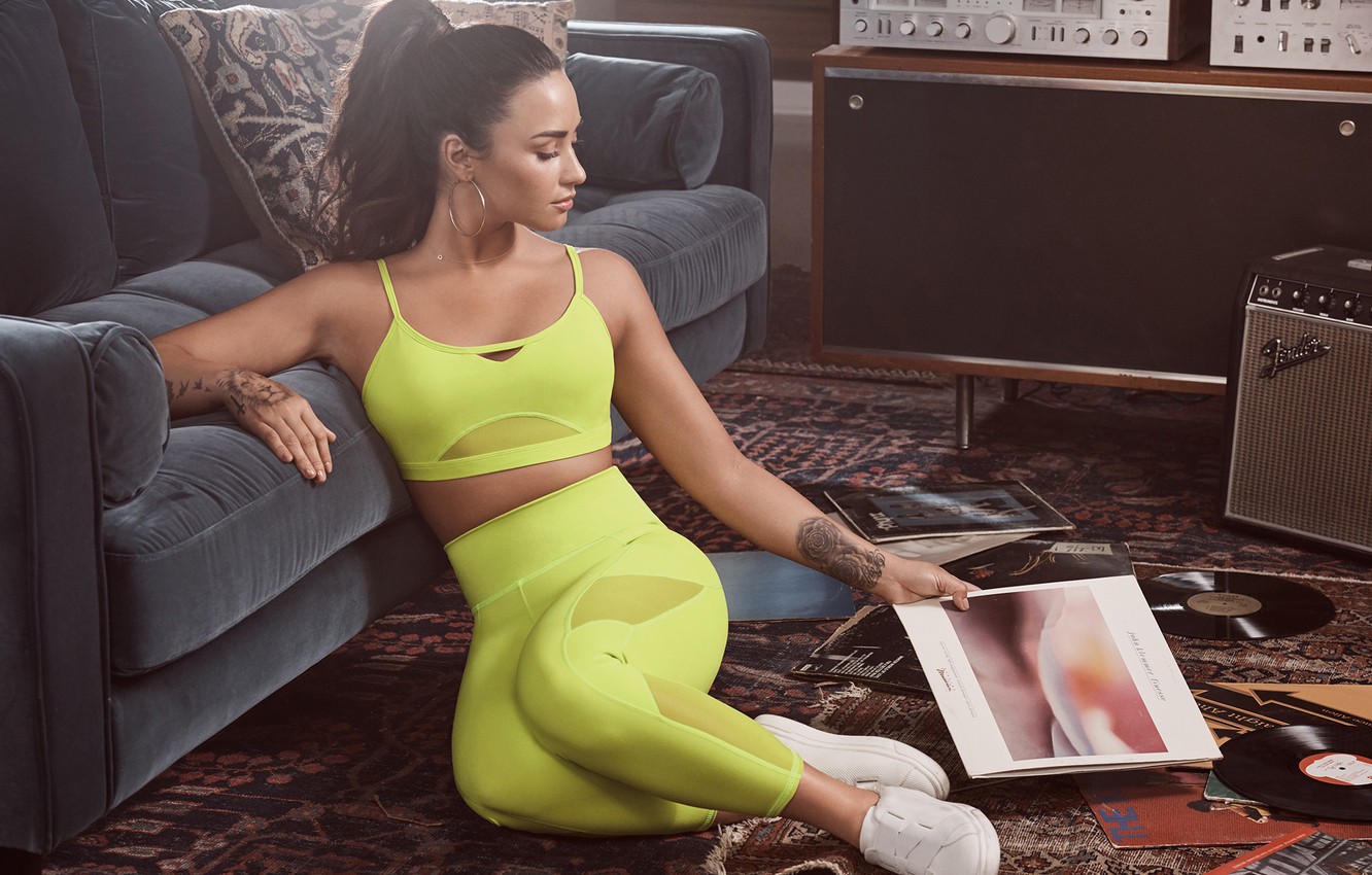 Demi Lovato Fabletics Photoshoot Wallpapers