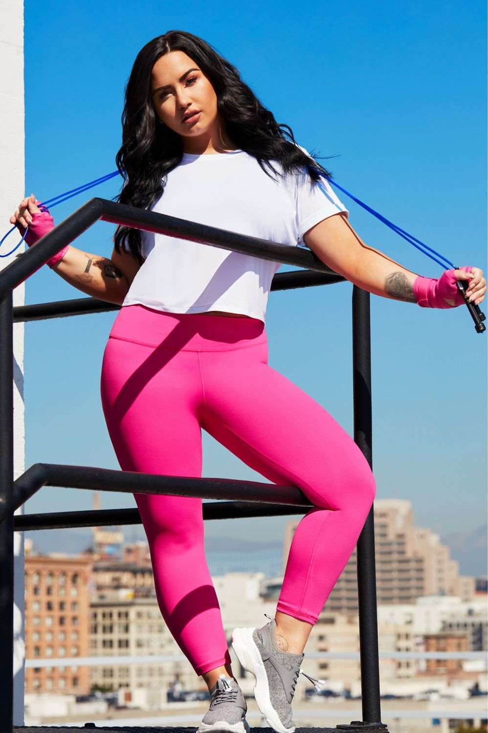 Demi Lovato Fabletics Photoshoot Wallpapers