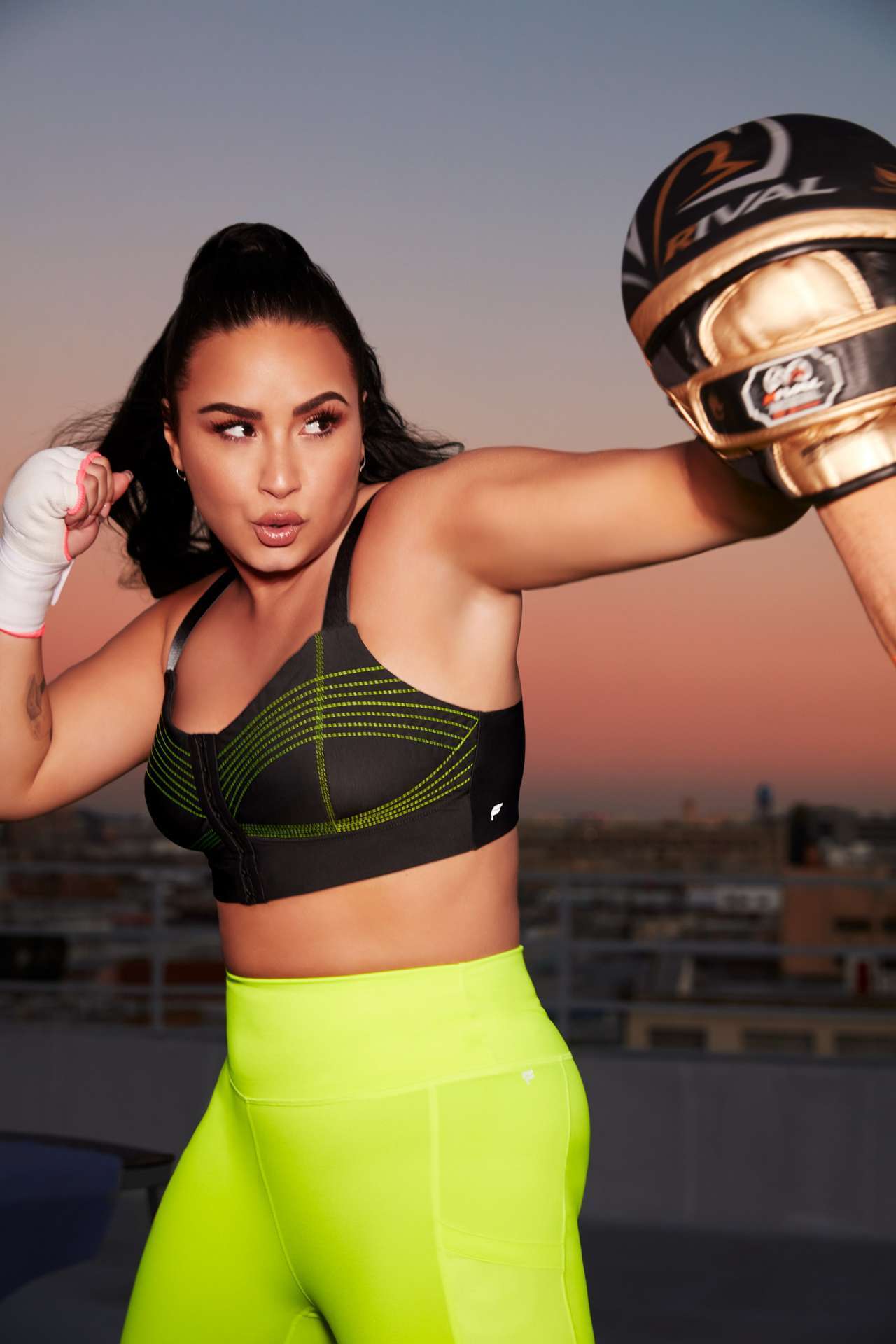 Demi Lovato Fabletics Photoshoot Wallpapers