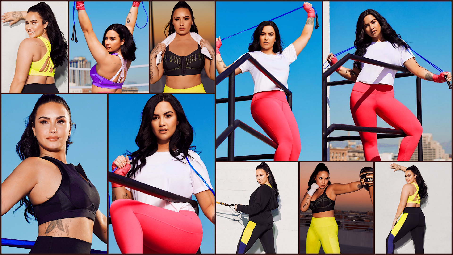 Demi Lovato Fabletics Wallpapers